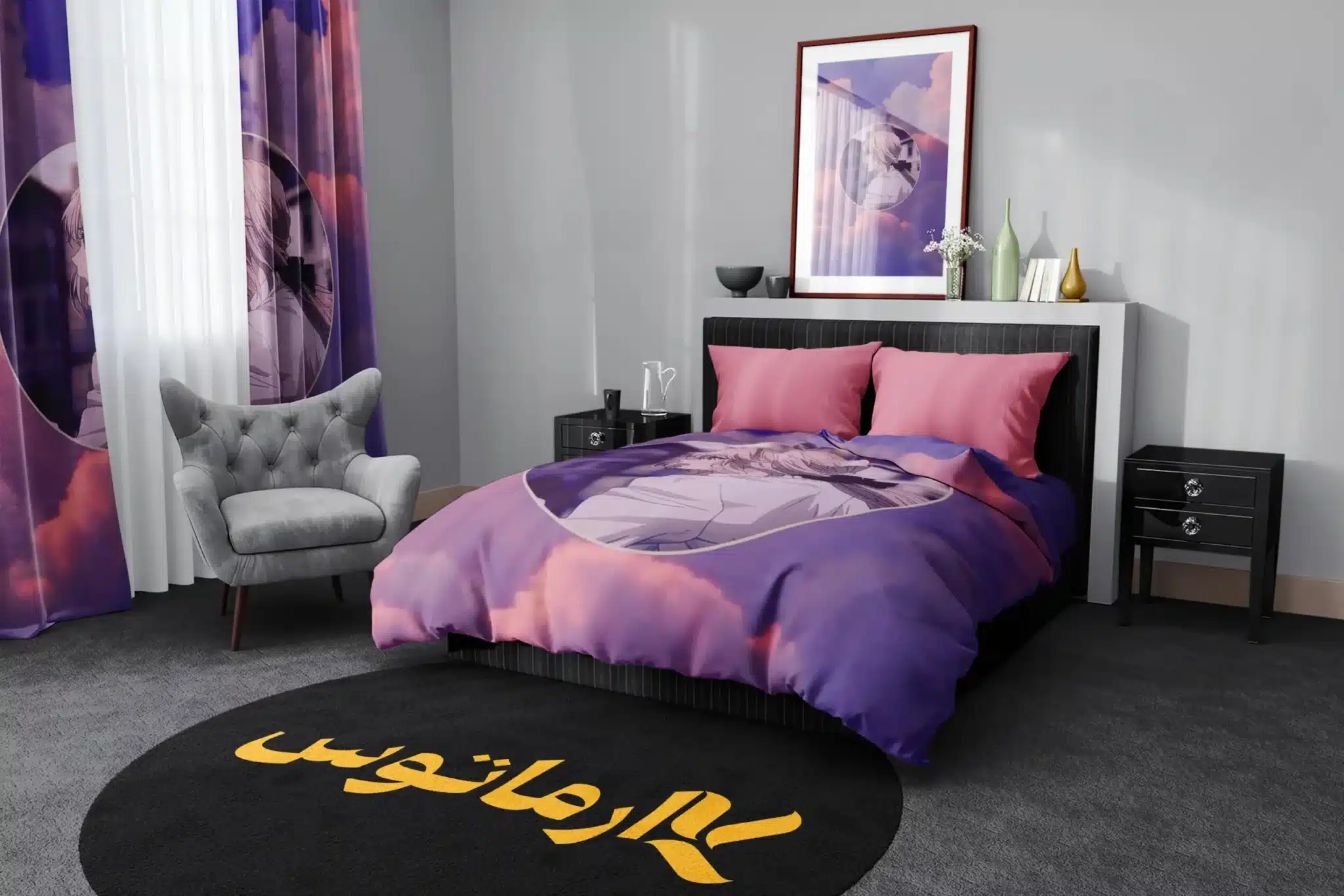 روتختی طرح وایولت اورگاردن Violet Evergarden کد 7 5,900,000 تومان &Ndash; کارماتوس روتختی طرح وایولت اورگاردن Violet Evergarden یک و دو نفره - کارماتوس