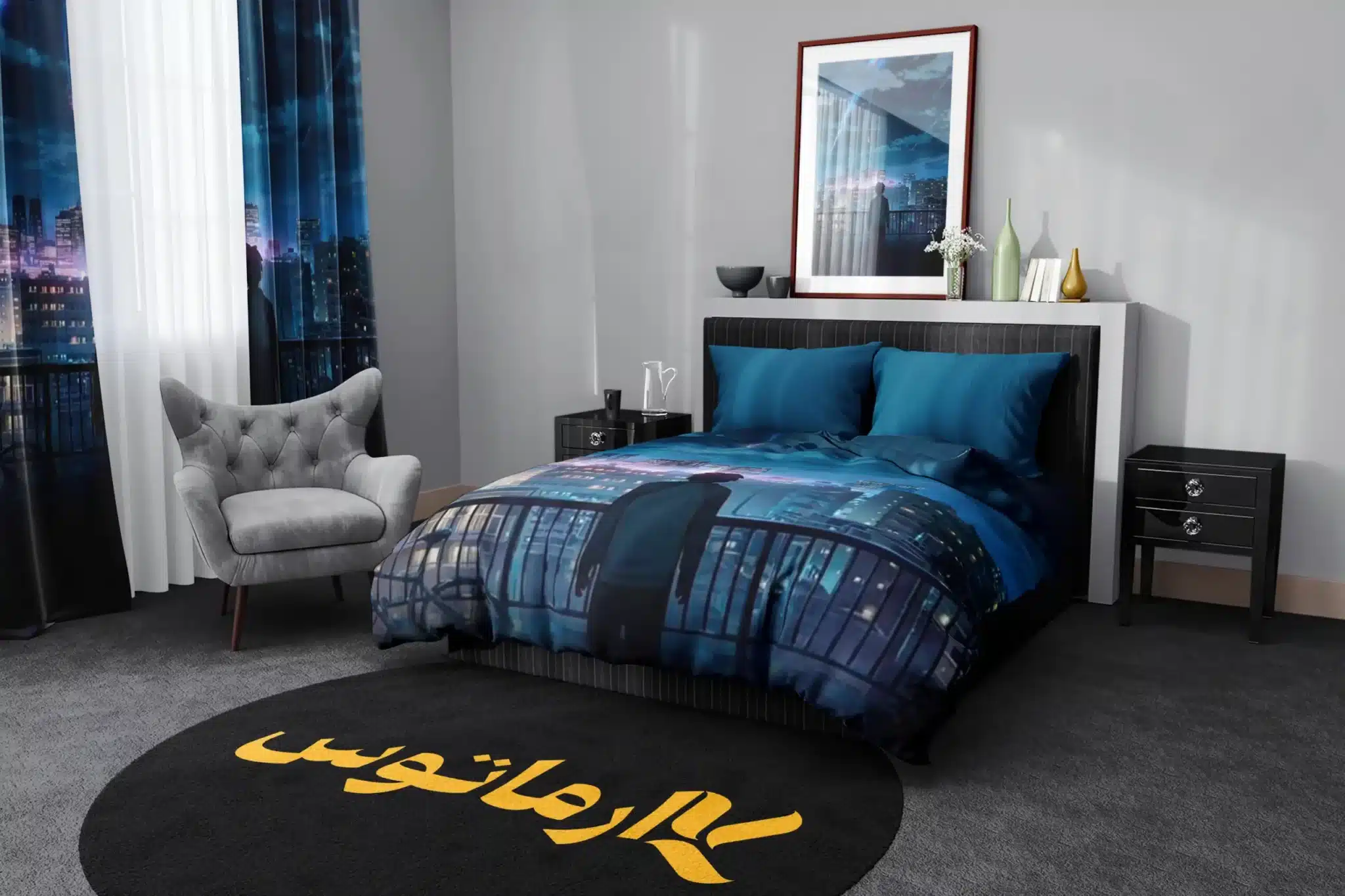 روتختی طرح اسم تو Your Name کد 1 5,900,000 تومان &Ndash; کارماتوس روتختی طرح اسم تو Your Name یک و دو نفره - کارماتوس