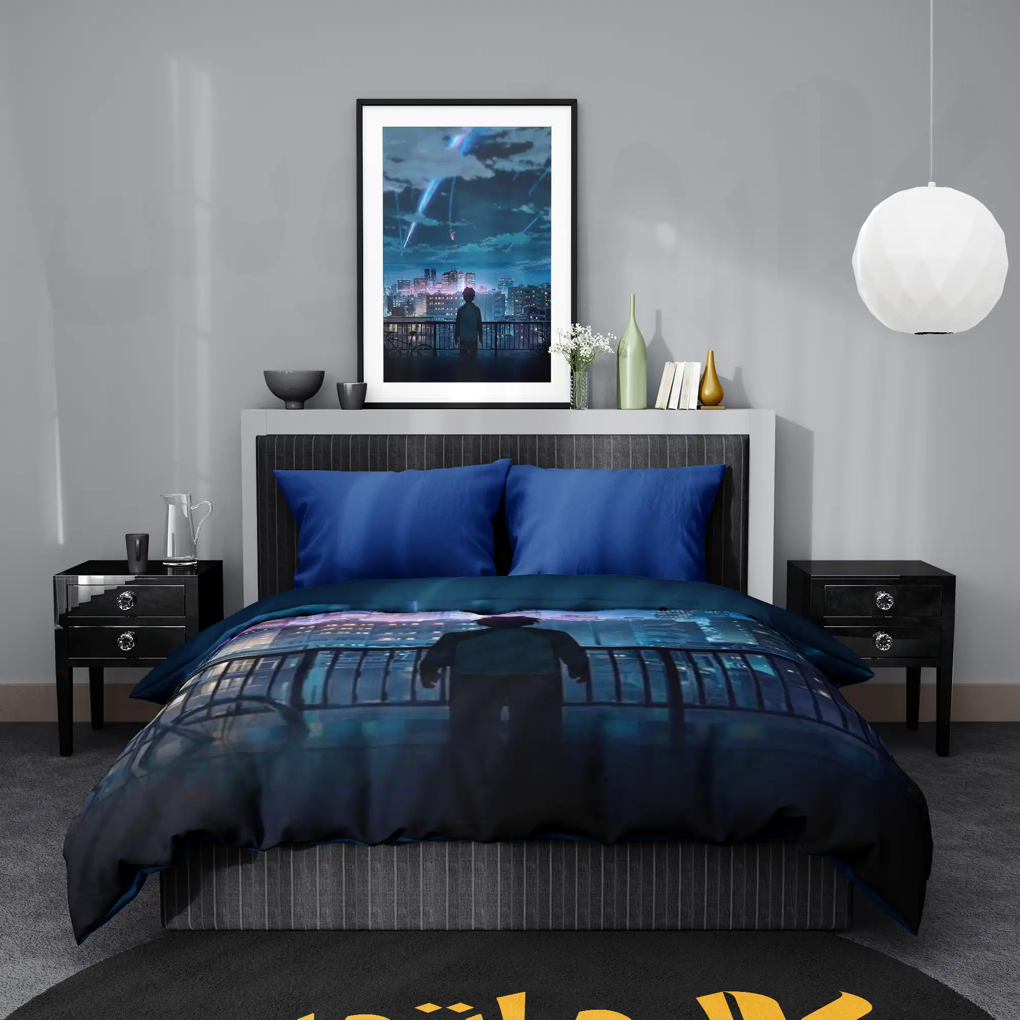 روتختی طرح اسم تو Your Name کد 1 5,900,000 تومان &Ndash; کارماتوس روتختی طرح اسم تو Your Name یک و دو نفره - کارماتوس