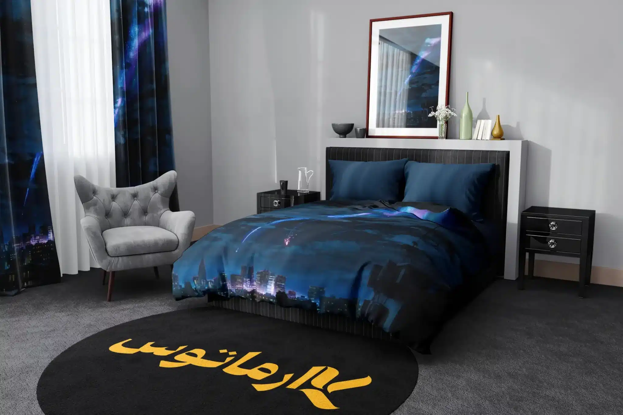 روتختی طرح اسم تو Your Name کد 5 5,900,000 تومان &Ndash; کارماتوس روتختی طرح اسم تو Your Name یک و دو نفره - کارماتوس