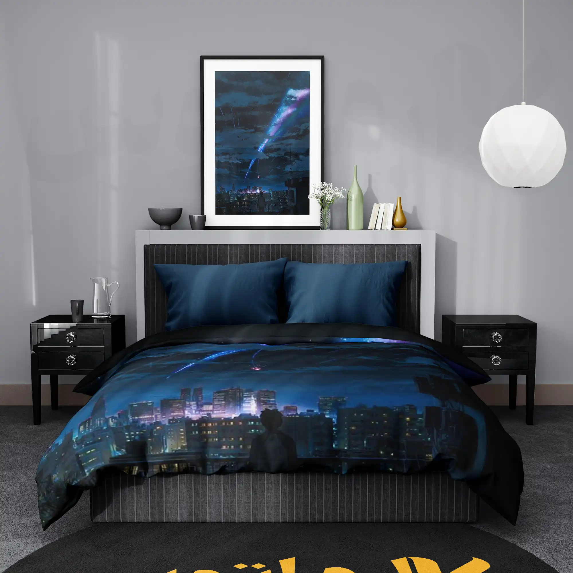 روتختی طرح اسم تو Your Name کد 5 5,900,000 تومان &Ndash; کارماتوس روتختی طرح اسم تو Your Name یک و دو نفره - کارماتوس