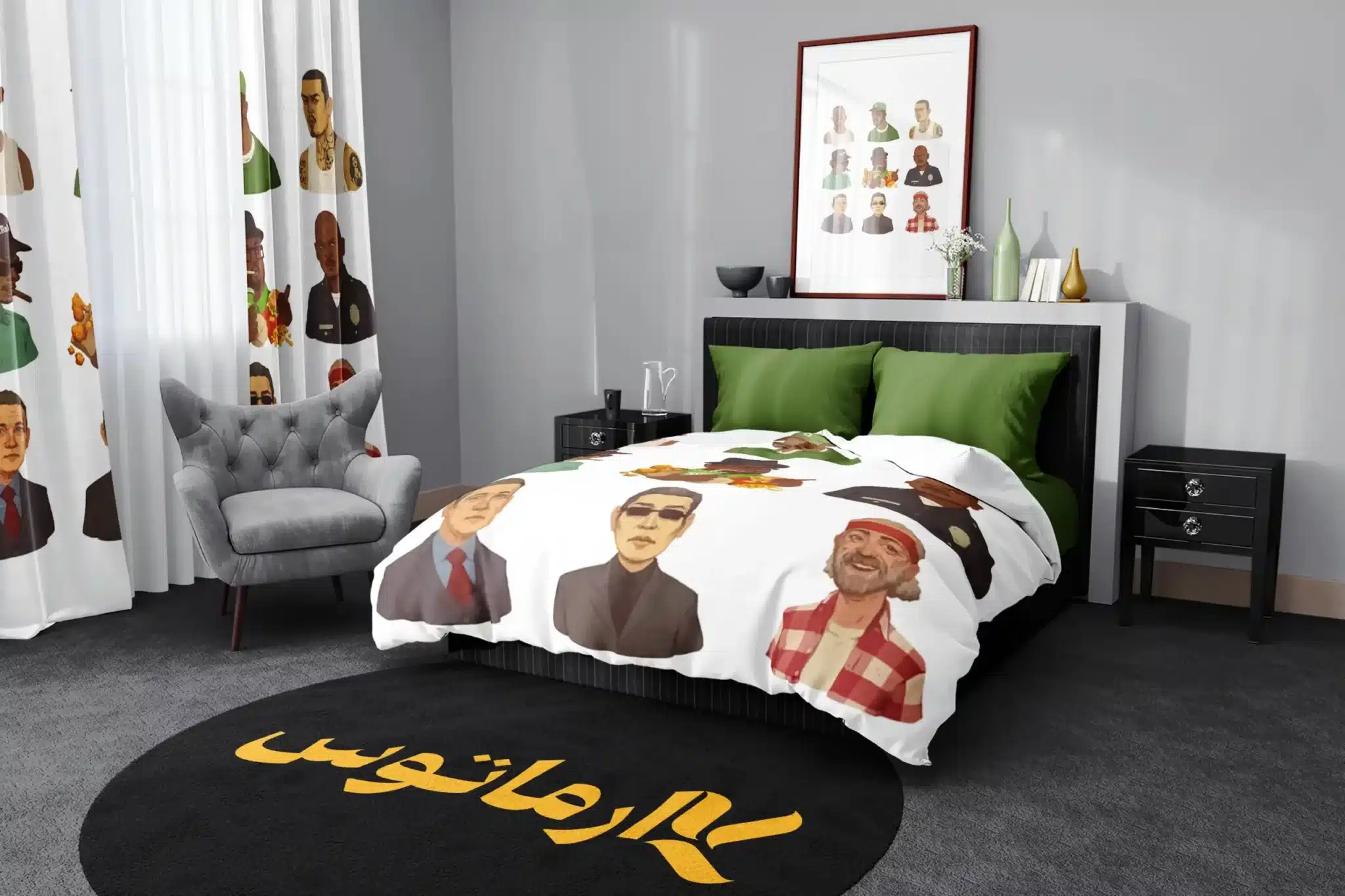 روتختی طرح جی تی ای سن اندرس Gta San Andreas کد 7 5,900,000 تومان &Ndash; کارماتوس روتختی طرح جی تی ای سن اندرس Gta San Andreas یک و دو نفره - کارماتوس