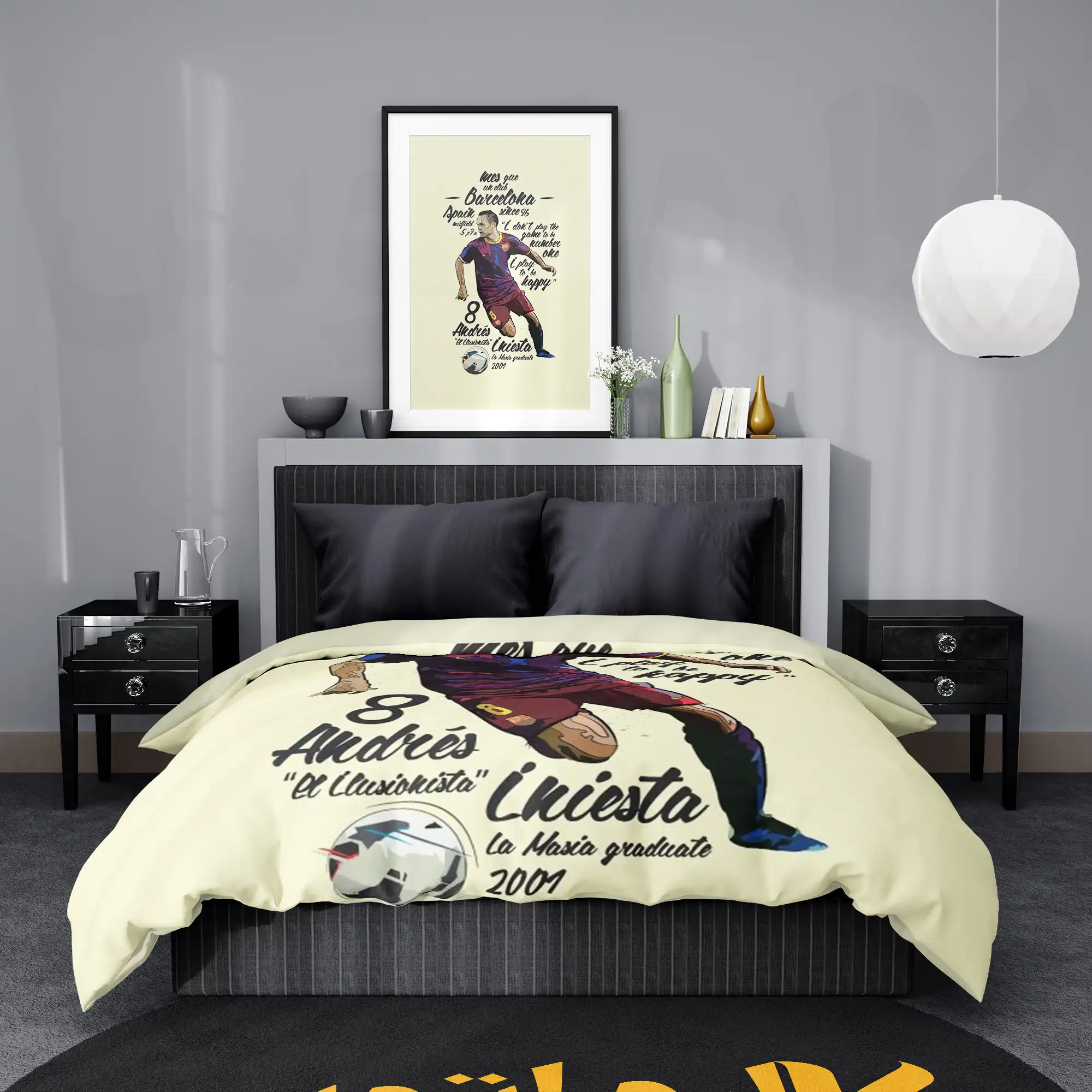 روتختی طرح آندرس اینیستا Andres Iniesta کد 7 5,900,000 تومان &Ndash; کارماتوس روتختی طرح آندرس اینیستا Andres Iniesta یک و دو نفره - کارماتوس