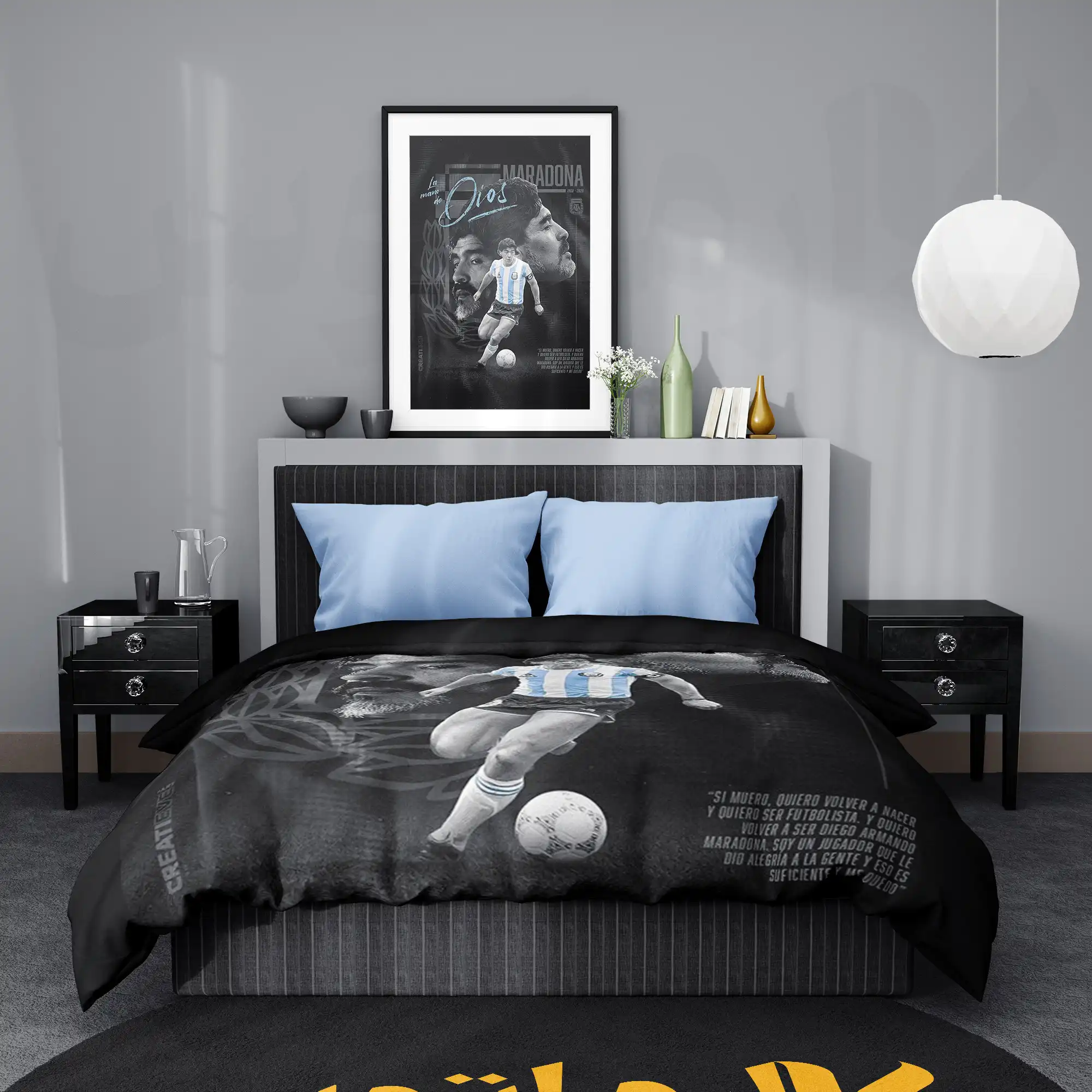 روتختی طرح دیگو مارادونا Diego Maradona کد 4 5,900,000 تومان &Ndash; کارماتوس روتختی طرح دیگو مارادونا Diego Maradona یک و دو نفره - کارماتوس