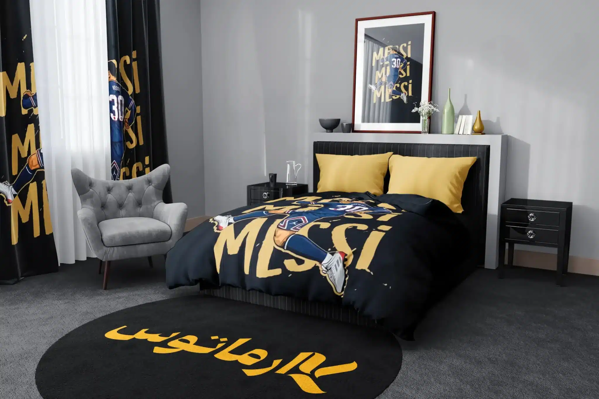 روتختی طرح لیونل مسی Lionel Messi کد 4 5,900,000 تومان &Ndash; کارماتوس روتختی طرح لیونل مسی Lionel Messi یک و دو نفره - کارماتوس