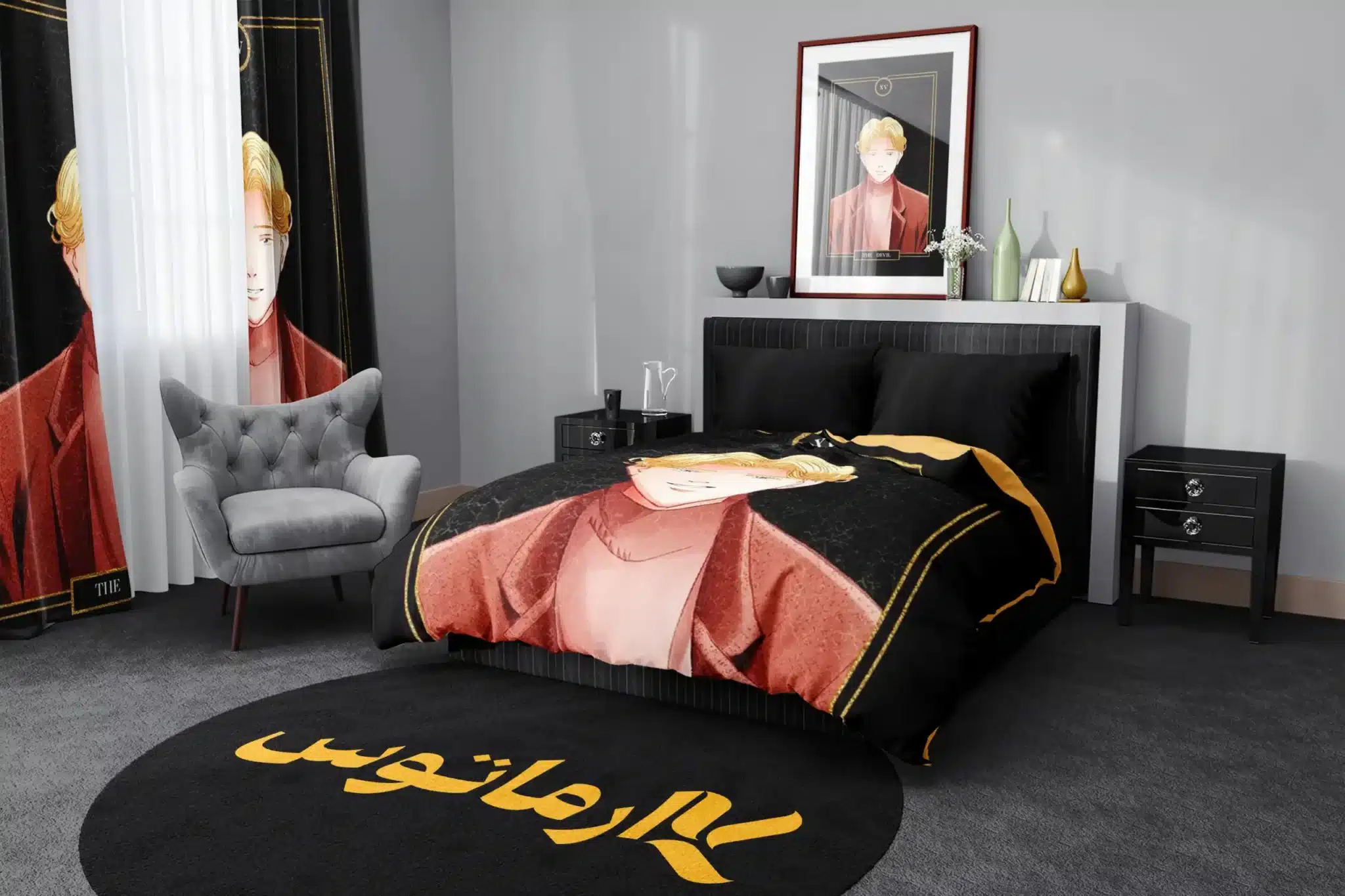 روتختی طرح مانستر Monster کد 4 5,900,000 تومان &Ndash; کارماتوس روتختی طرح مانستر Monster یک و دو نفره - کارماتوس