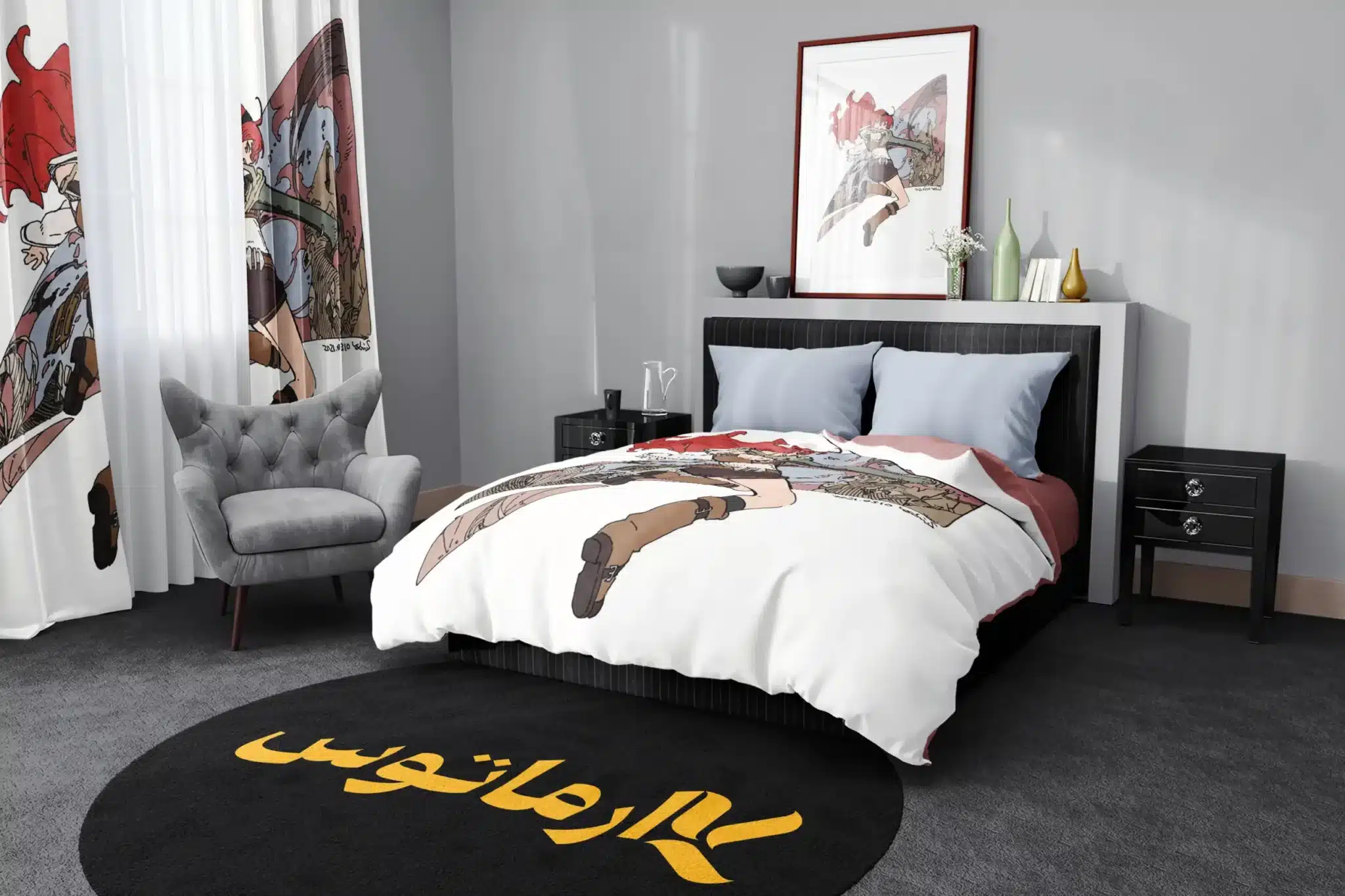 روتختی طرح موشوکو تنسی Mushoku Tensei کد 1 5,900,000 تومان &Ndash; کارماتوس روتختی طرح موشوکو تنسی Mushoku Tensei یک و دو نفره - کارماتوس