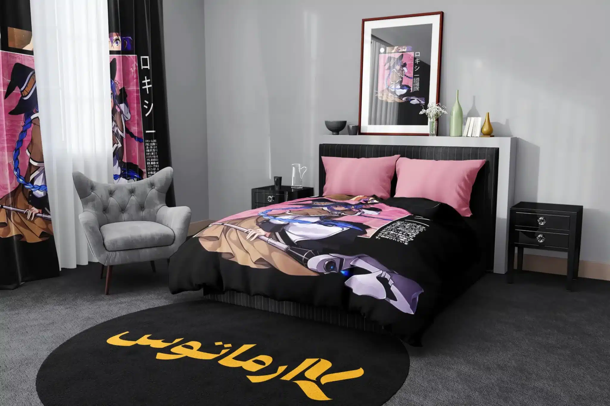 روتختی طرح موشوکو تنسی Mushoku Tensei کد 5 5,900,000 تومان &Ndash; کارماتوس روتختی طرح موشوکو تنسی Mushoku Tensei یک و دو نفره - کارماتوس