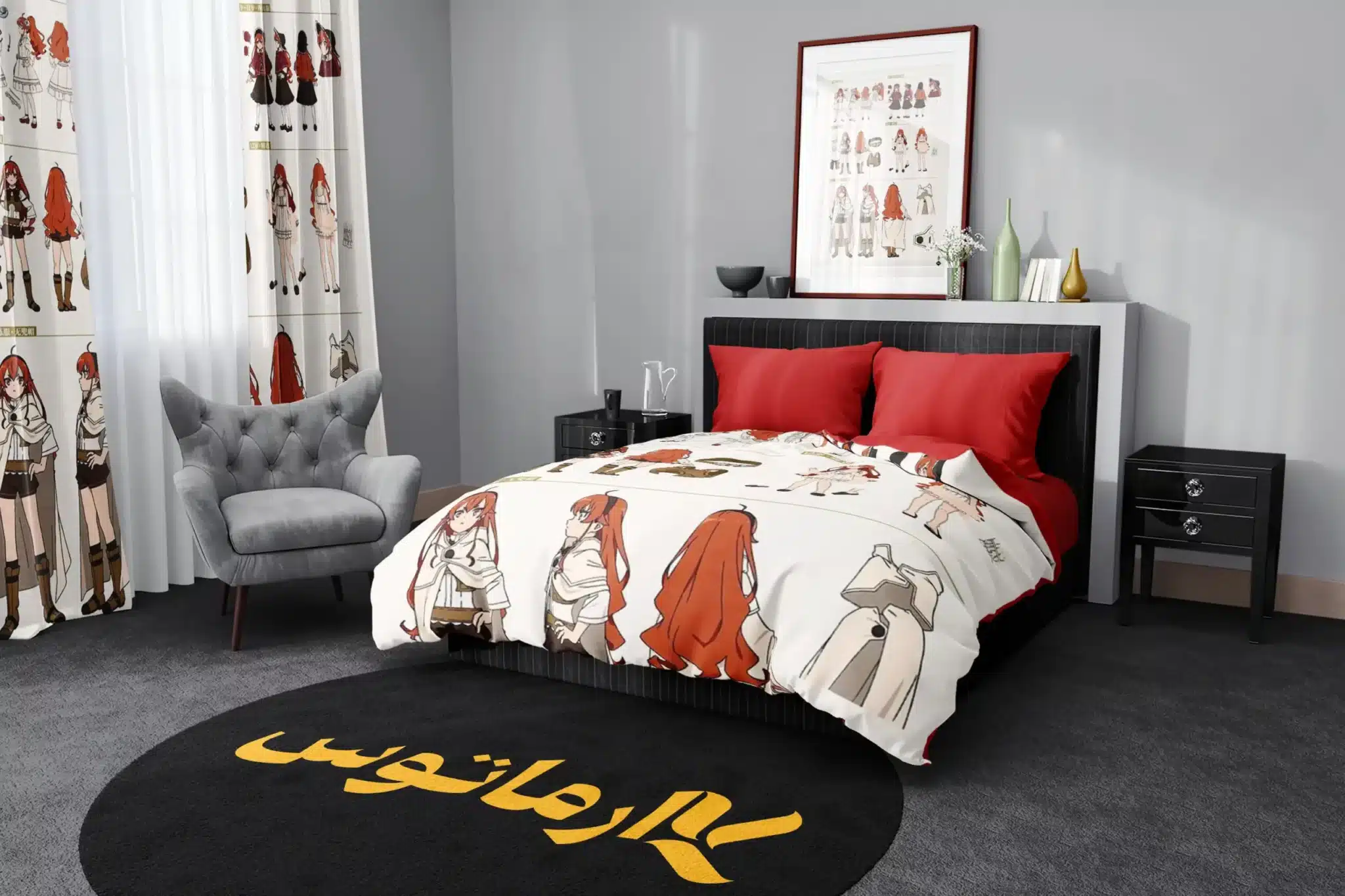 روتختی طرح موشوکو تنسی Mushoku Tensei کد 7 5,900,000 تومان &Ndash; کارماتوس روتختی طرح موشوکو تنسی Mushoku Tensei یک و دو نفره - کارماتوس