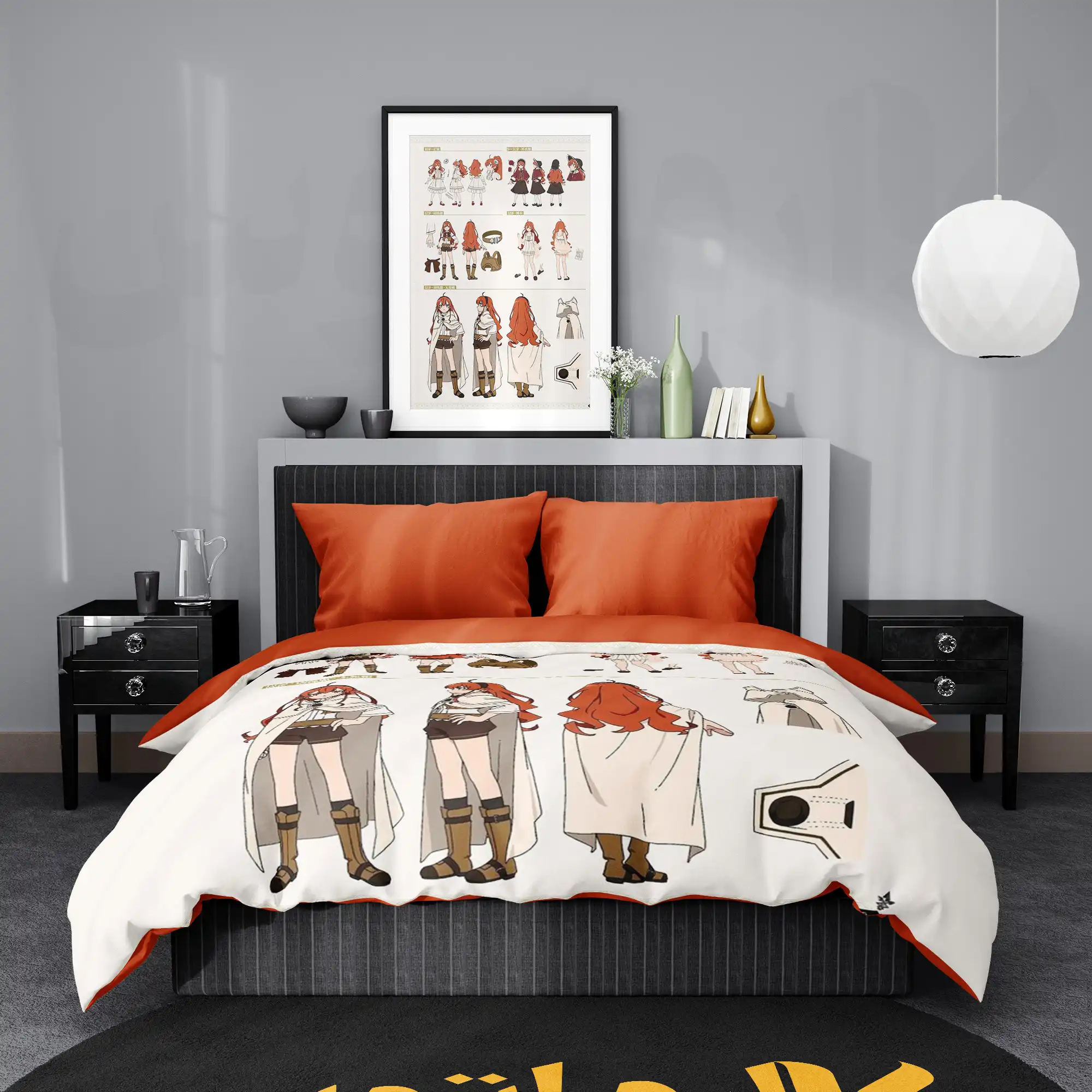 روتختی طرح موشوکو تنسی Mushoku Tensei کد 7 5,900,000 تومان &Ndash; کارماتوس روتختی طرح موشوکو تنسی Mushoku Tensei یک و دو نفره - کارماتوس