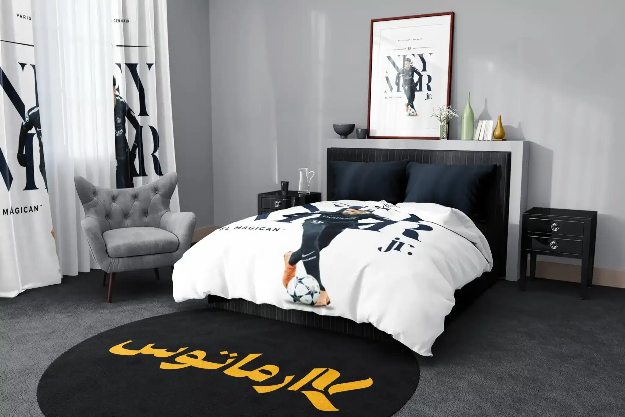 روتختی طرح نیمار جونیور Neymar Jr کد 1 5,900,000 تومان &Ndash; کارماتوس روتختی طرح نیمار جونیور Neymar Jr یک و دو نفره - کارماتوس