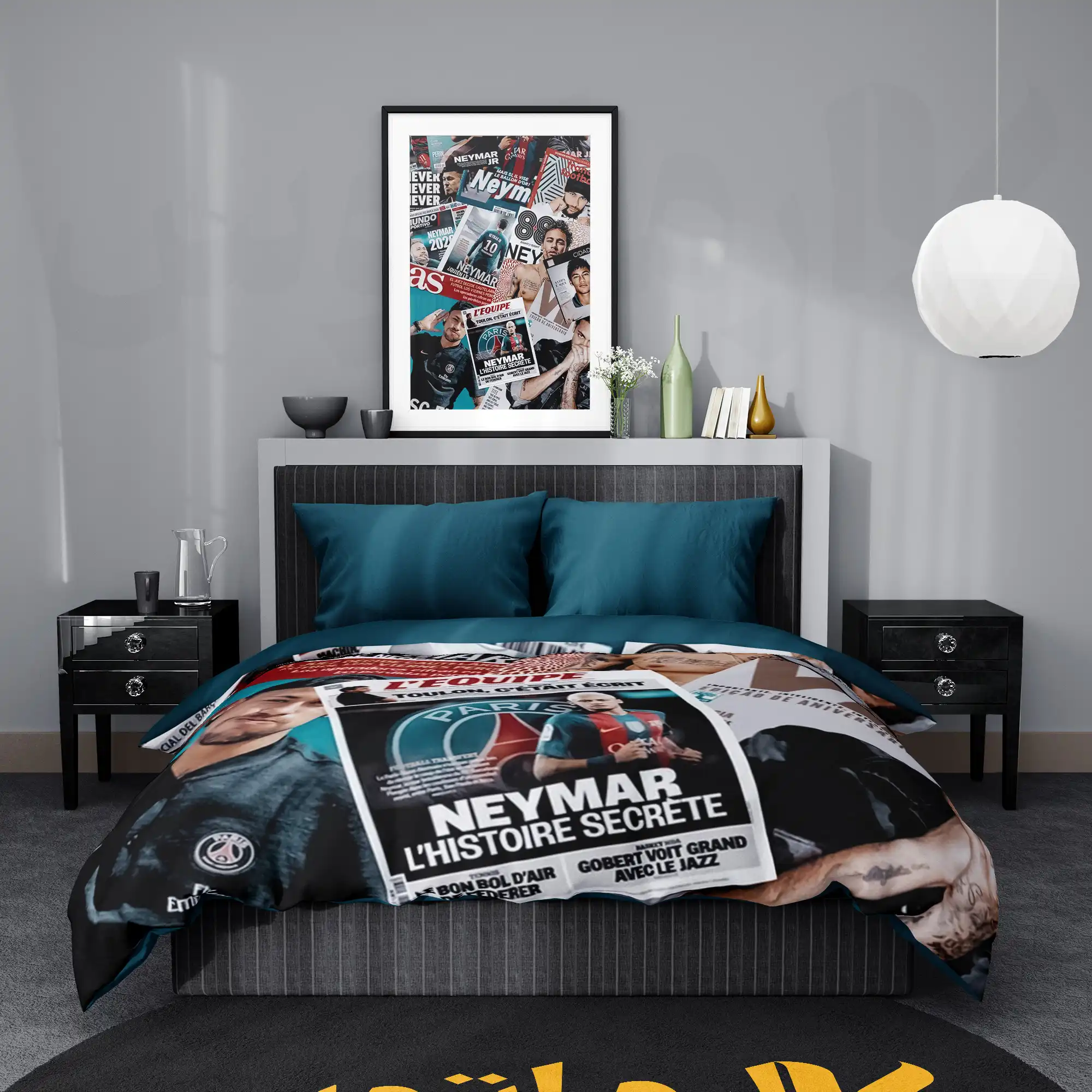 روتختی طرح نیمار جونیور Neymar Jr کد 4 5,900,000 تومان &Ndash; کارماتوس روتختی طرح نیمار جونیور Neymar Jr یک و دو نفره - کارماتوس