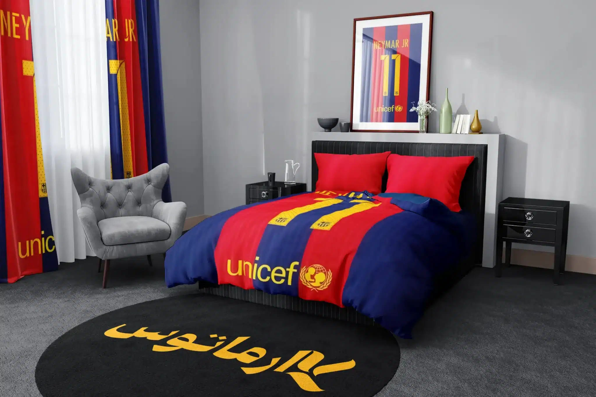 روتختی طرح نیمار جونیور Neymar Jr کد 7 5,900,000 تومان &Ndash; کارماتوس روتختی طرح نیمار جونیور Neymar Jr یک و دو نفره - کارماتوس