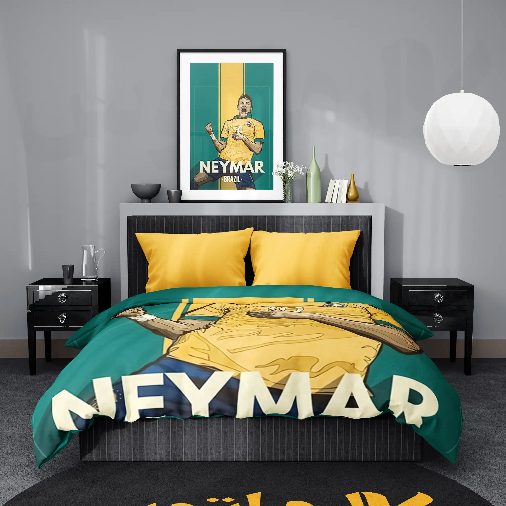 روتختی طرح نیمار جونیور Neymar Jr کد 8 5,900,000 تومان &Ndash; کارماتوس روتختی طرح نیمار جونیور Neymar Jr یک و دو نفره - کارماتوس