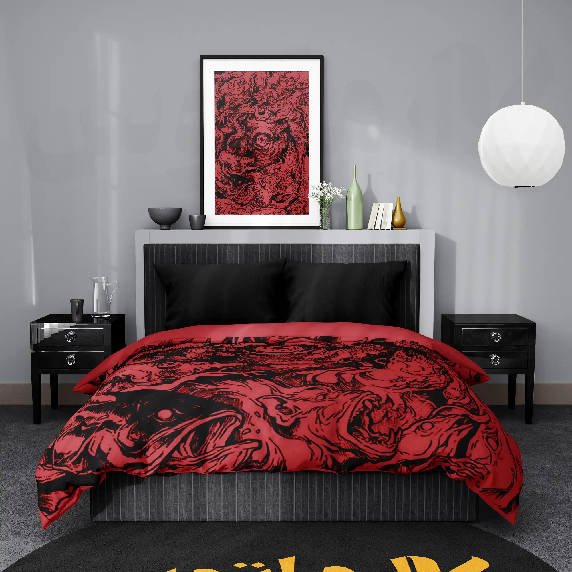 روتختی طرح انگل Parasyte کد 4 5,900,000 تومان &Ndash; کارماتوس روتختی طرح انگل Parasyte یک و دو نفره - کارماتوس