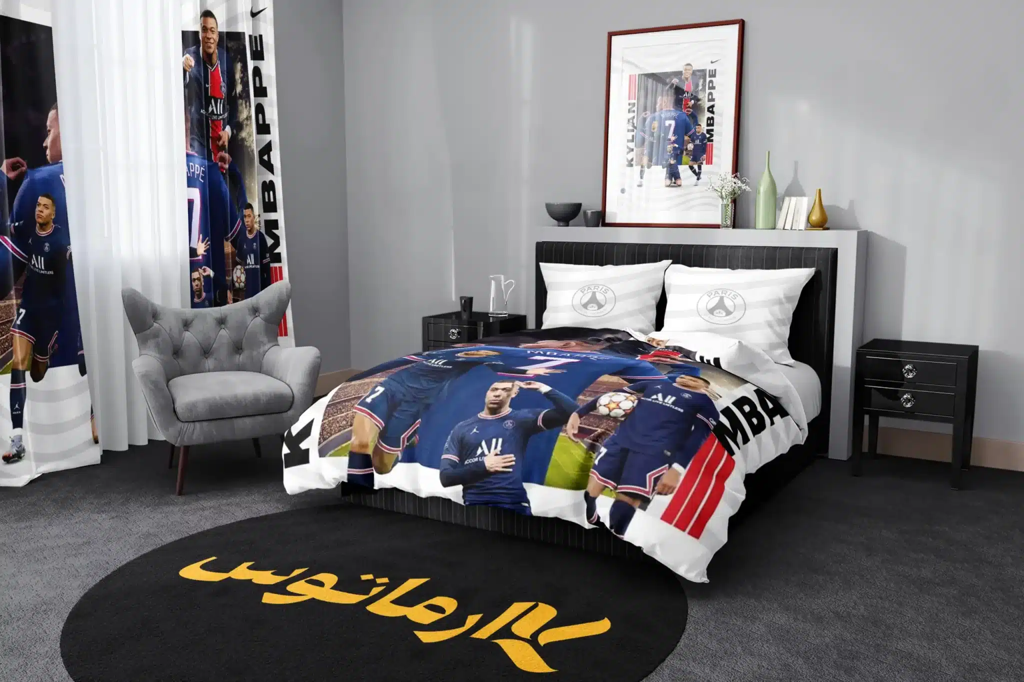 روتختی طرح پاری سن ژرمن Paris Saint Germain کد 8 5,900,000 تومان &Ndash; کارماتوس روتختی طرح پاری سن ژرمن Paris Saint Germain یک و دو نفره - کارماتوس