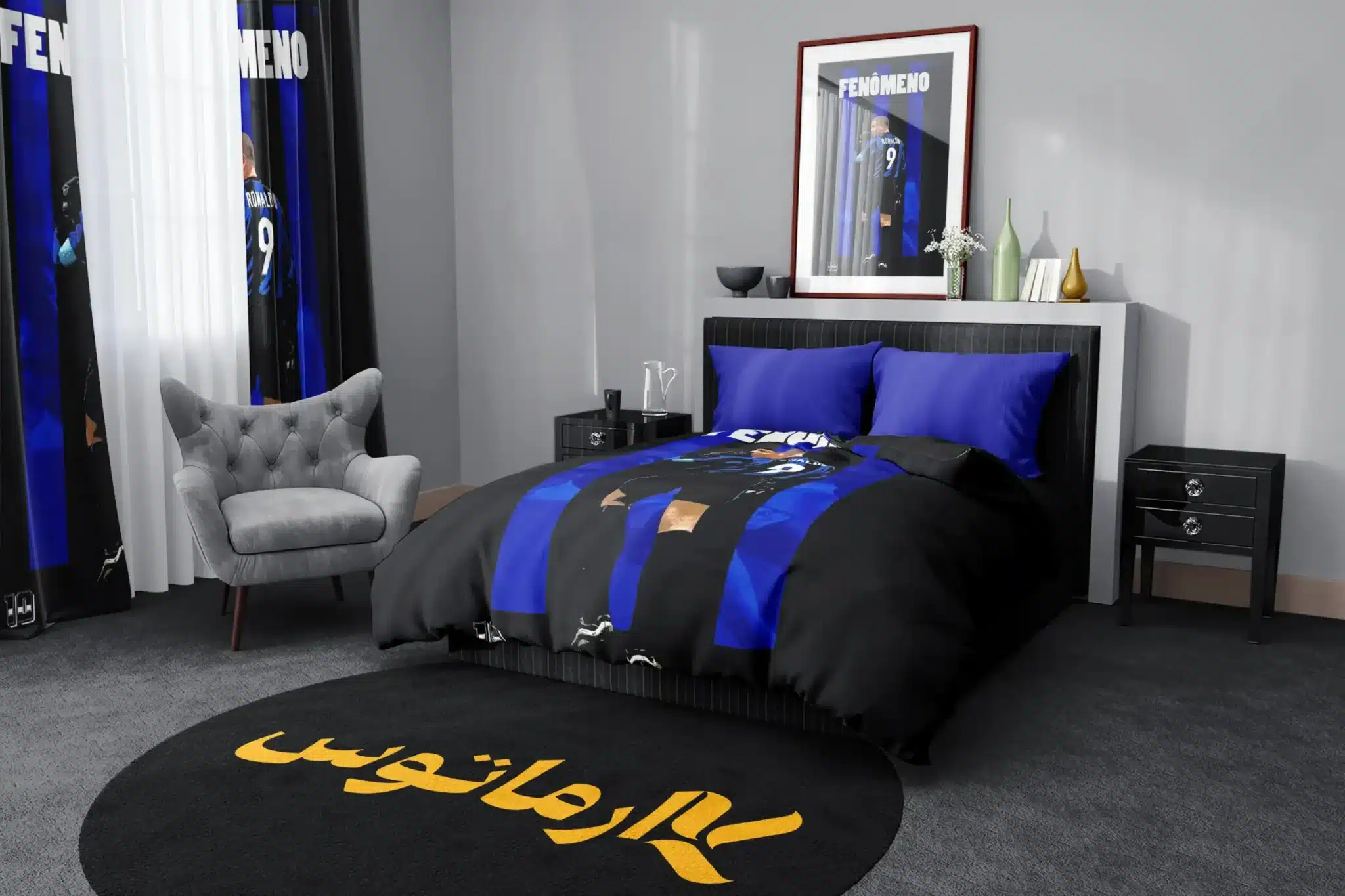 روتختی طرح رونالدو نازاریو Ronaldo Nazario کد 2 5,900,000 تومان &Ndash; کارماتوس روتختی طرح رونالدو نازاریو Ronaldo Nazario یک و دو نفره - کارماتوس