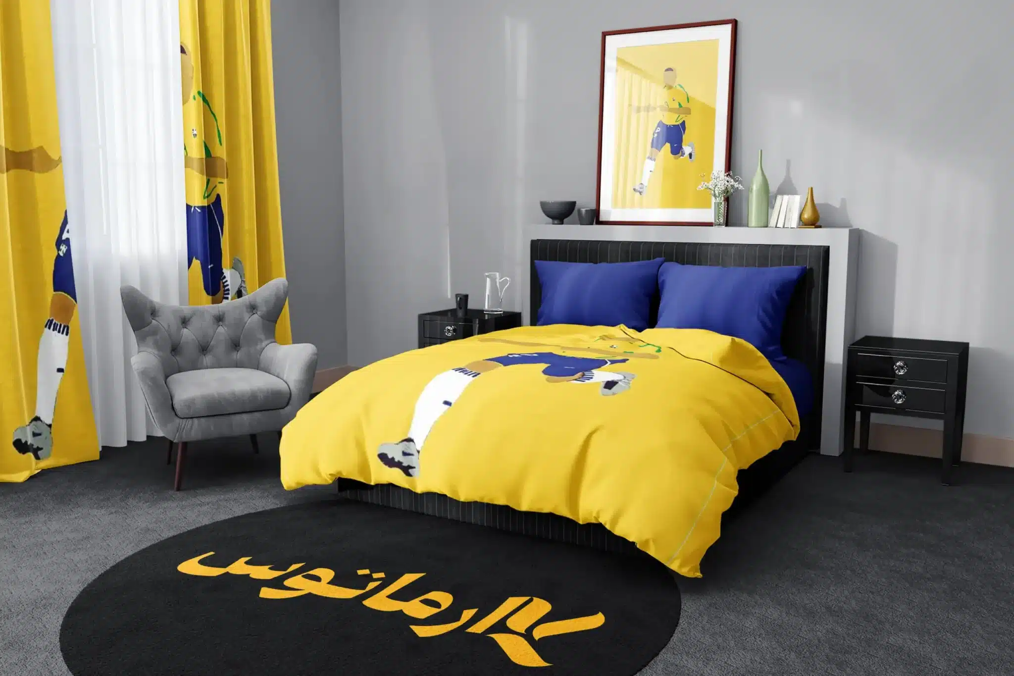 روتختی طرح رونالدو نازاریو Ronaldo Nazario کد 8 5,900,000 تومان &Ndash; کارماتوس روتختی طرح رونالدو نازاریو Ronaldo Nazario یک و دو نفره - کارماتوس