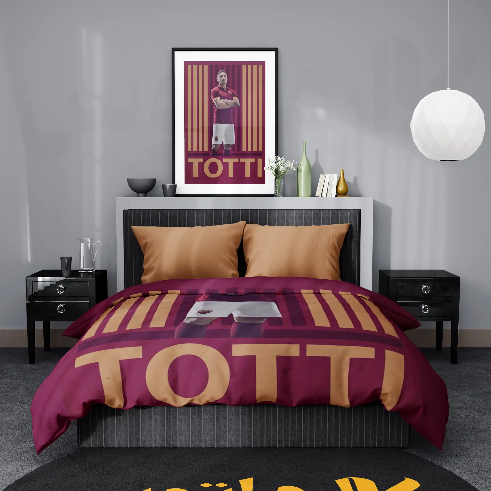 روتختی طرح فرانچسکو توتی Francesco Totti کد 3 5,900,000 تومان &Ndash; کارماتوس روتختی طرح فرانچسکو توتی Francesco Totti یک و دو نفره - کارماتوس