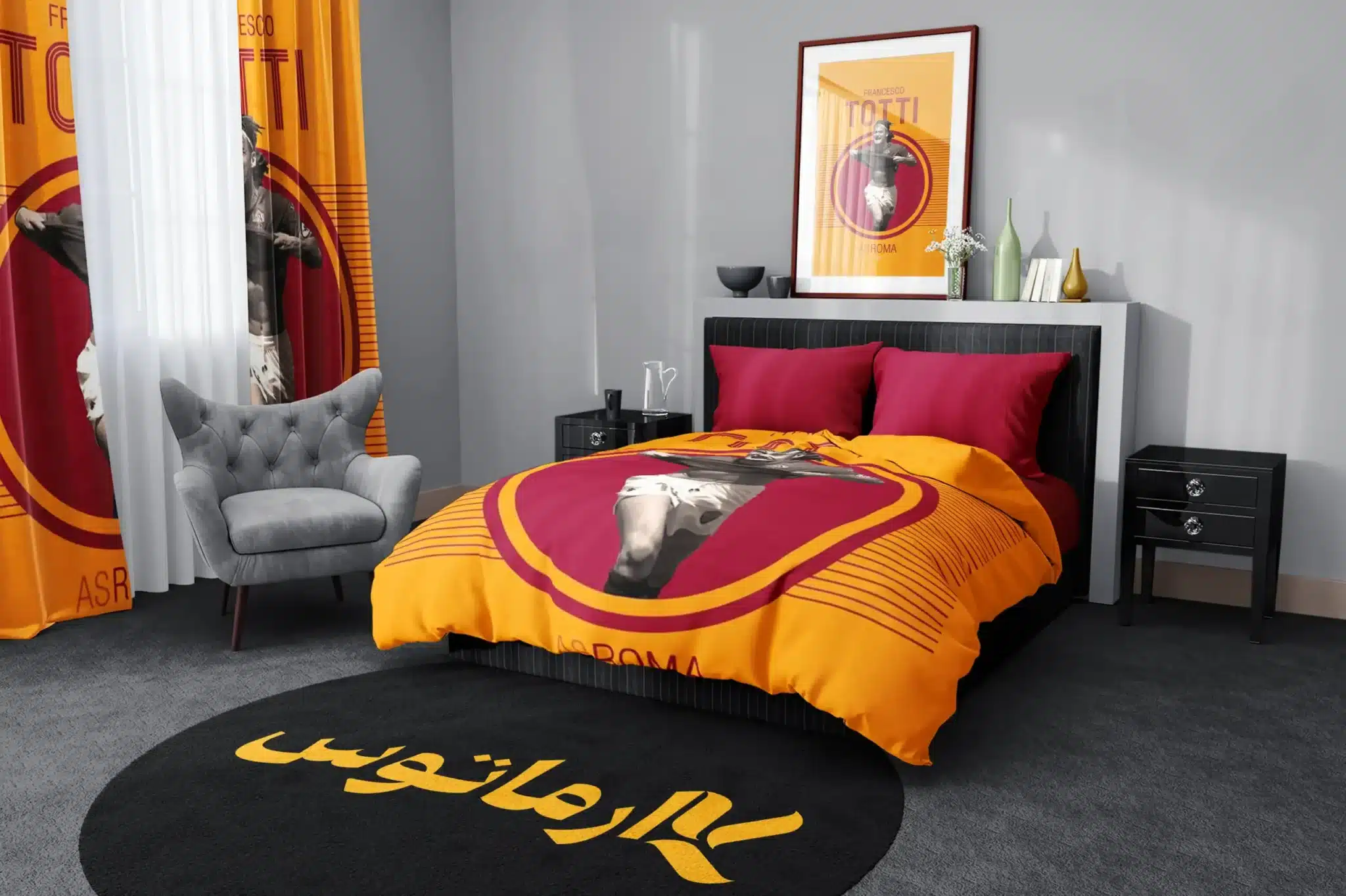 روتختی طرح فرانچسکو توتی Francesco Totti کد 5 5,900,000 تومان &Ndash; کارماتوس روتختی طرح فرانچسکو توتی Francesco Totti یک و دو نفره - کارماتوس