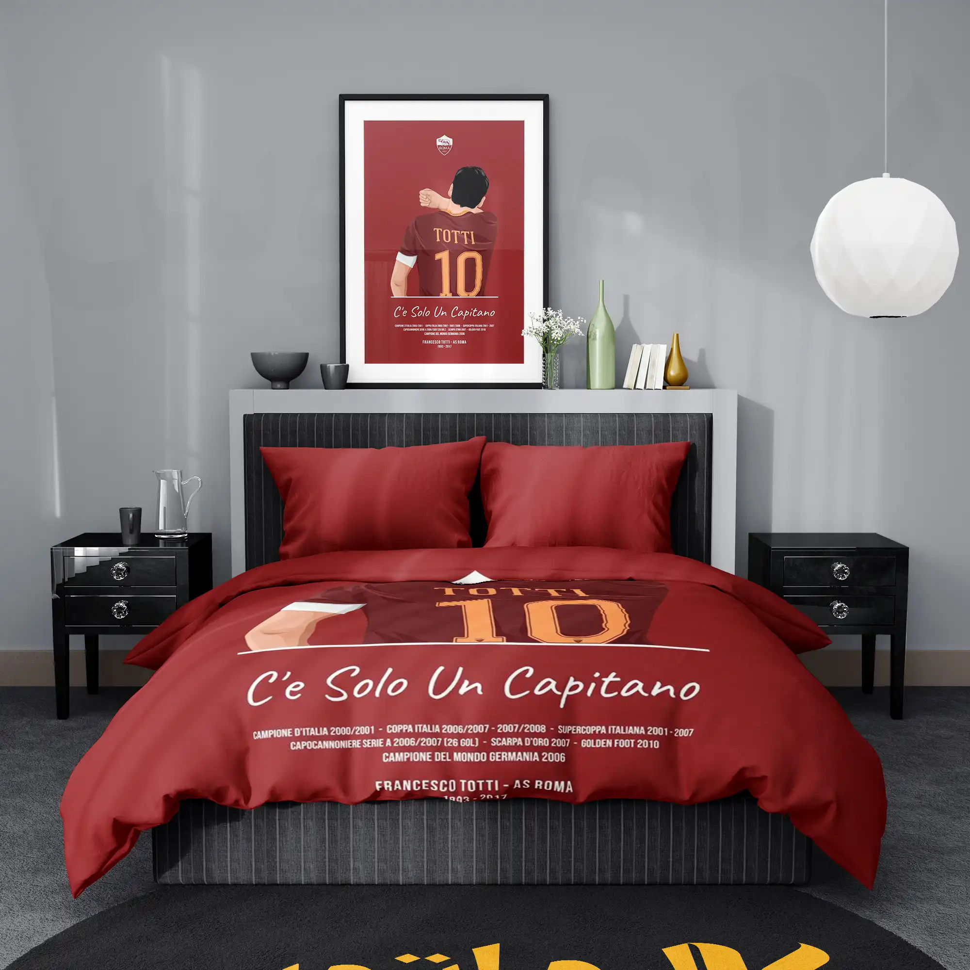 روتختی طرح فرانچسکو توتی Francesco Totti کد 8 5,900,000 تومان &Ndash; کارماتوس روتختی طرح فرانچسکو توتی Francesco Totti یک و دو نفره - کارماتوس