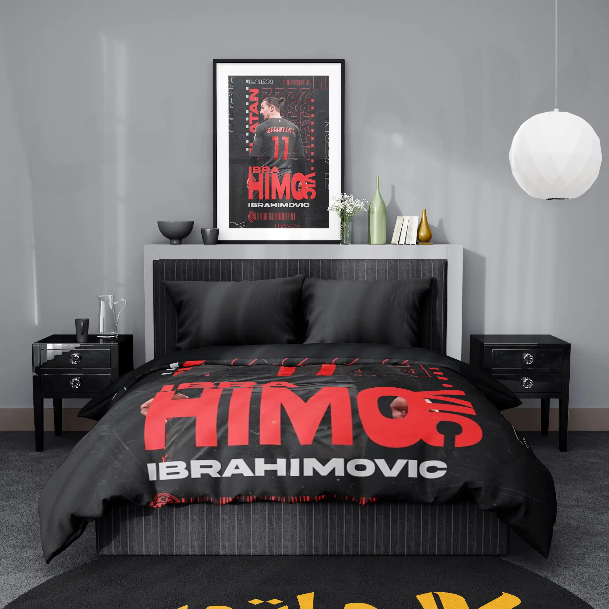 روتختی طرح زلاتان ابراهیموویچ Zlatan Ibrahimovic کد 1 5,900,000 تومان &Ndash; کارماتوس روتختی طرح زلاتان ابراهیموویچ Zlatan Ibrahimovic یک و دو نفره - کارماتوس