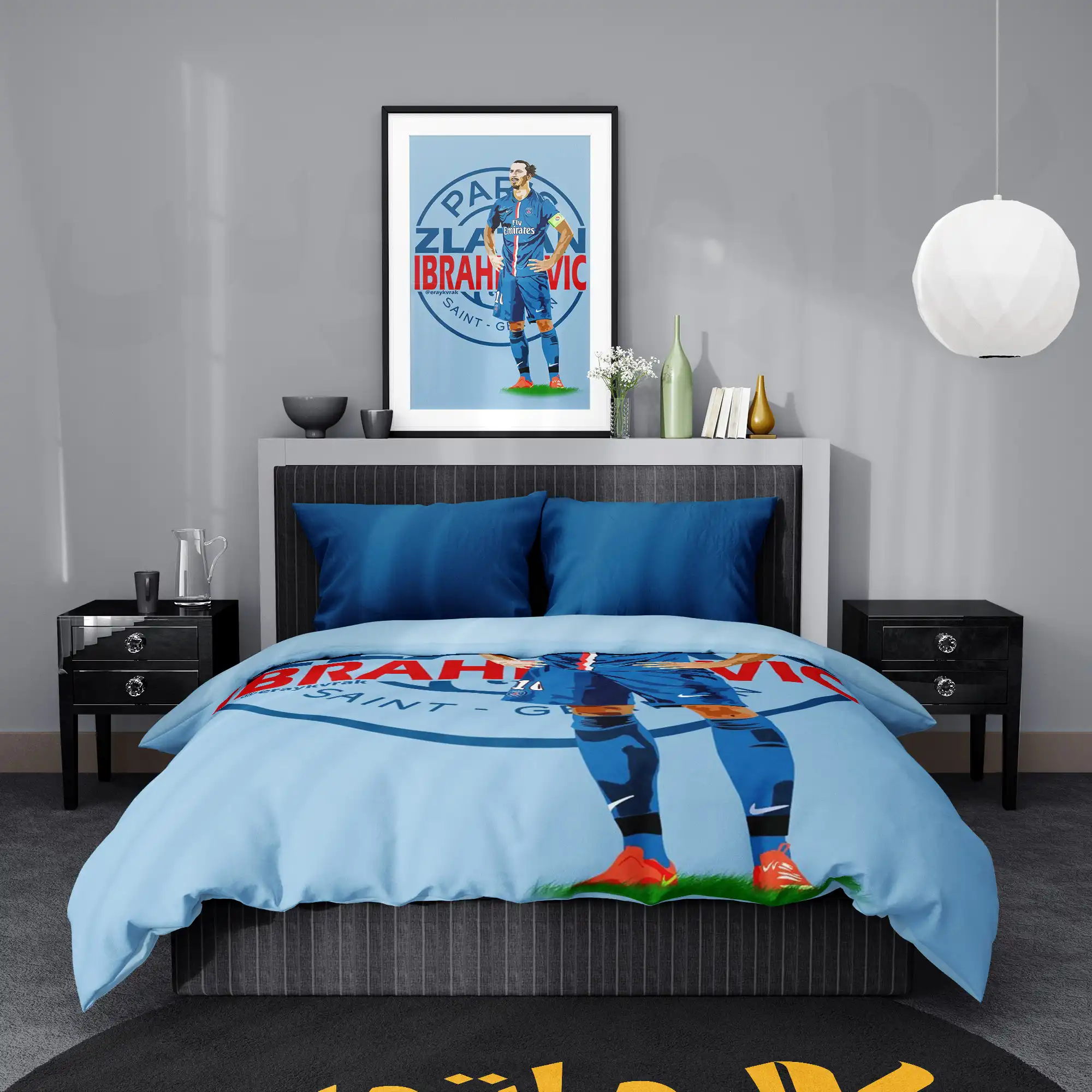 روتختی طرح زلاتان ابراهیموویچ Zlatan Ibrahimovic کد 2 5,900,000 تومان &Ndash; کارماتوس روتختی طرح زلاتان ابراهیموویچ Zlatan Ibrahimovic یک و دو نفره - کارماتوس