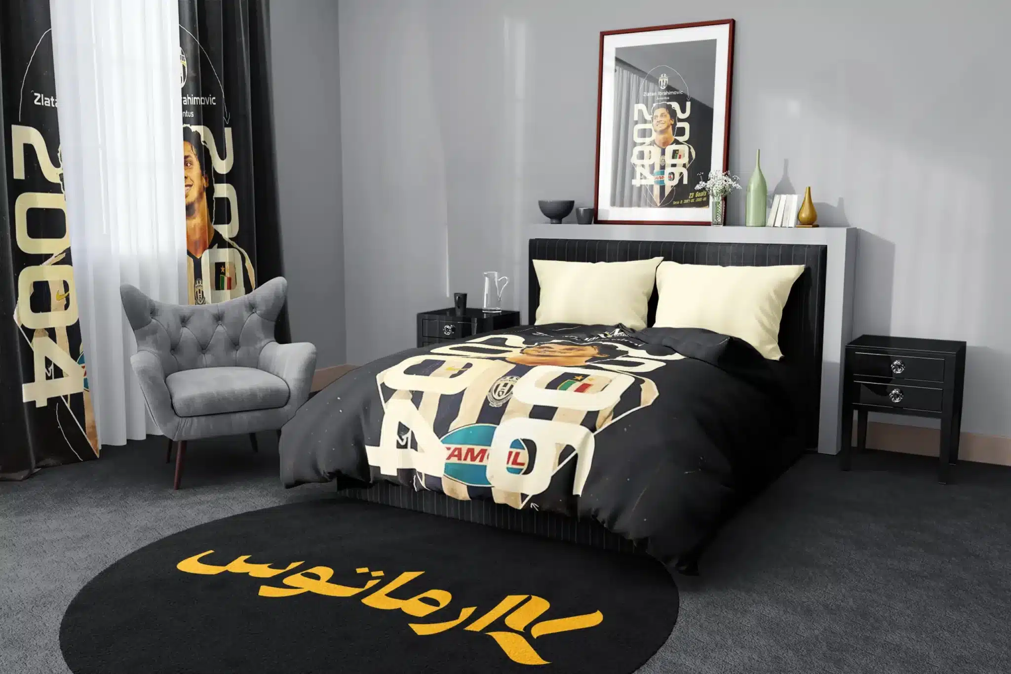 روتختی طرح زلاتان ابراهیموویچ Zlatan Ibrahimovic کد 4 5,900,000 تومان &Ndash; کارماتوس روتختی طرح زلاتان ابراهیموویچ Zlatan Ibrahimovic یک و دو نفره - کارماتوس