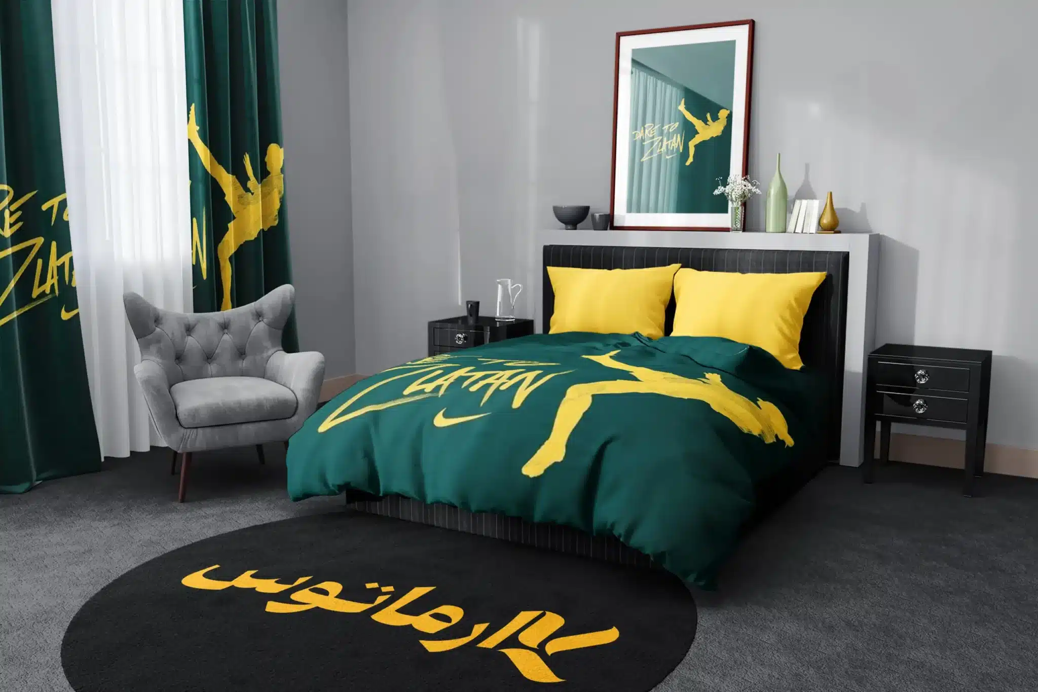 روتختی طرح زلاتان ابراهیموویچ Zlatan Ibrahimovic کد 5 5,900,000 تومان &Ndash; کارماتوس روتختی طرح زلاتان ابراهیموویچ Zlatan Ibrahimovic یک و دو نفره - کارماتوس