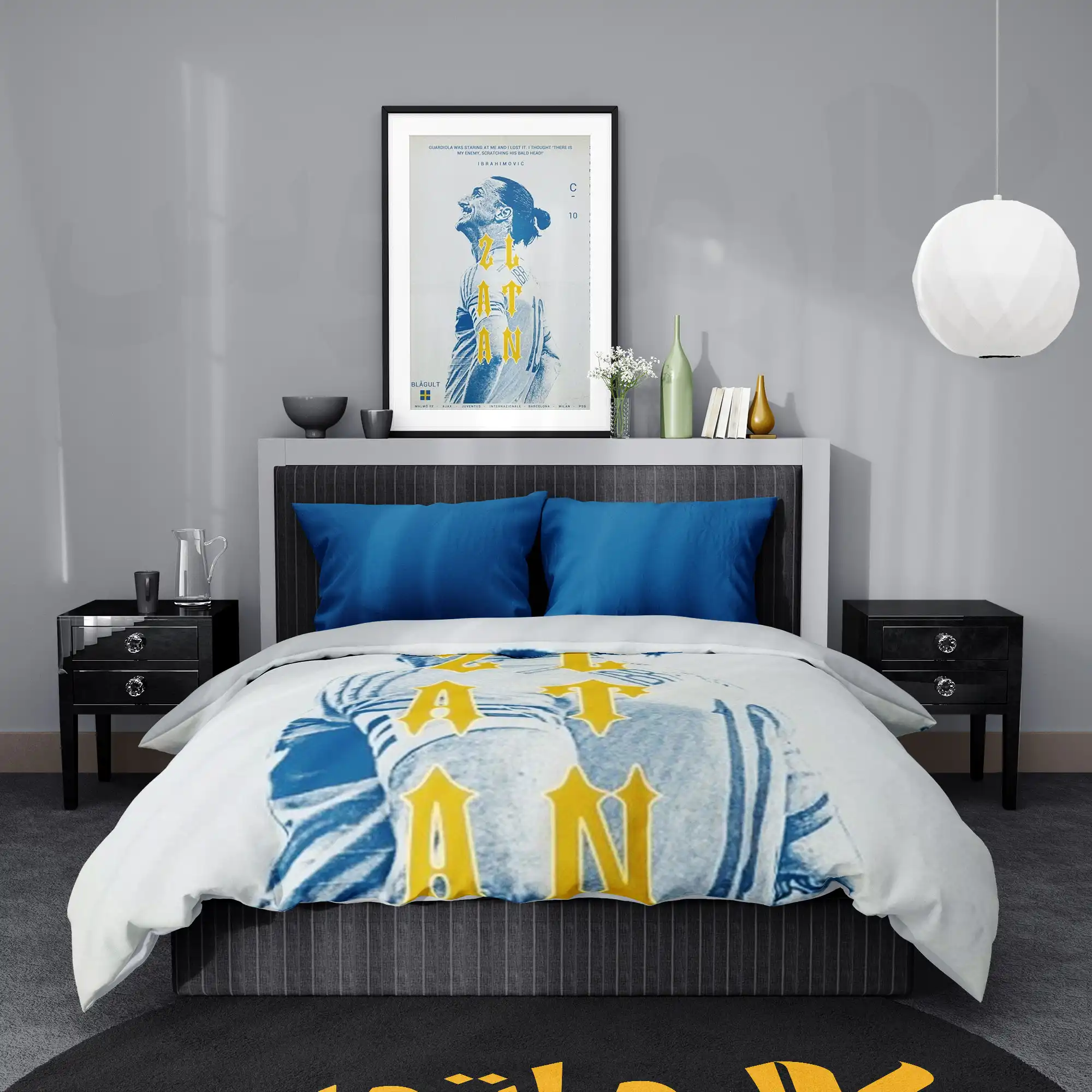 روتختی طرح زلاتان ابراهیموویچ Zlatan Ibrahimovic کد 6 5,900,000 تومان &Ndash; کارماتوس روتختی طرح زلاتان ابراهیموویچ Zlatan Ibrahimovic یک و دو نفره - کارماتوس