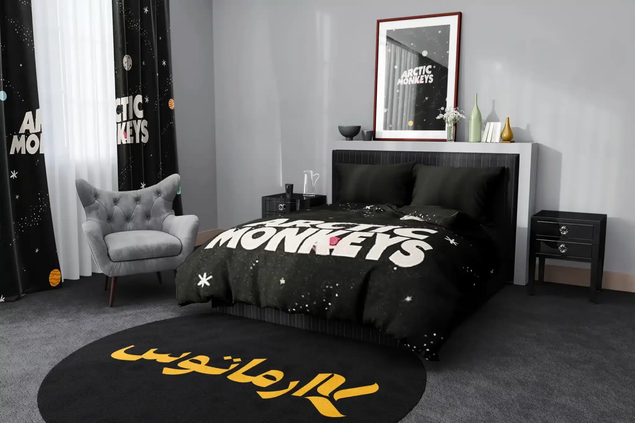 روتختی طرح آرکتیک مانکیز Arctic Monkeys کد 2 5,900,000 تومان &Ndash; کارماتوس روتختی طرح آرکتیک مانکیز Arctic Monkeys یک و دو نفره کارماتوس