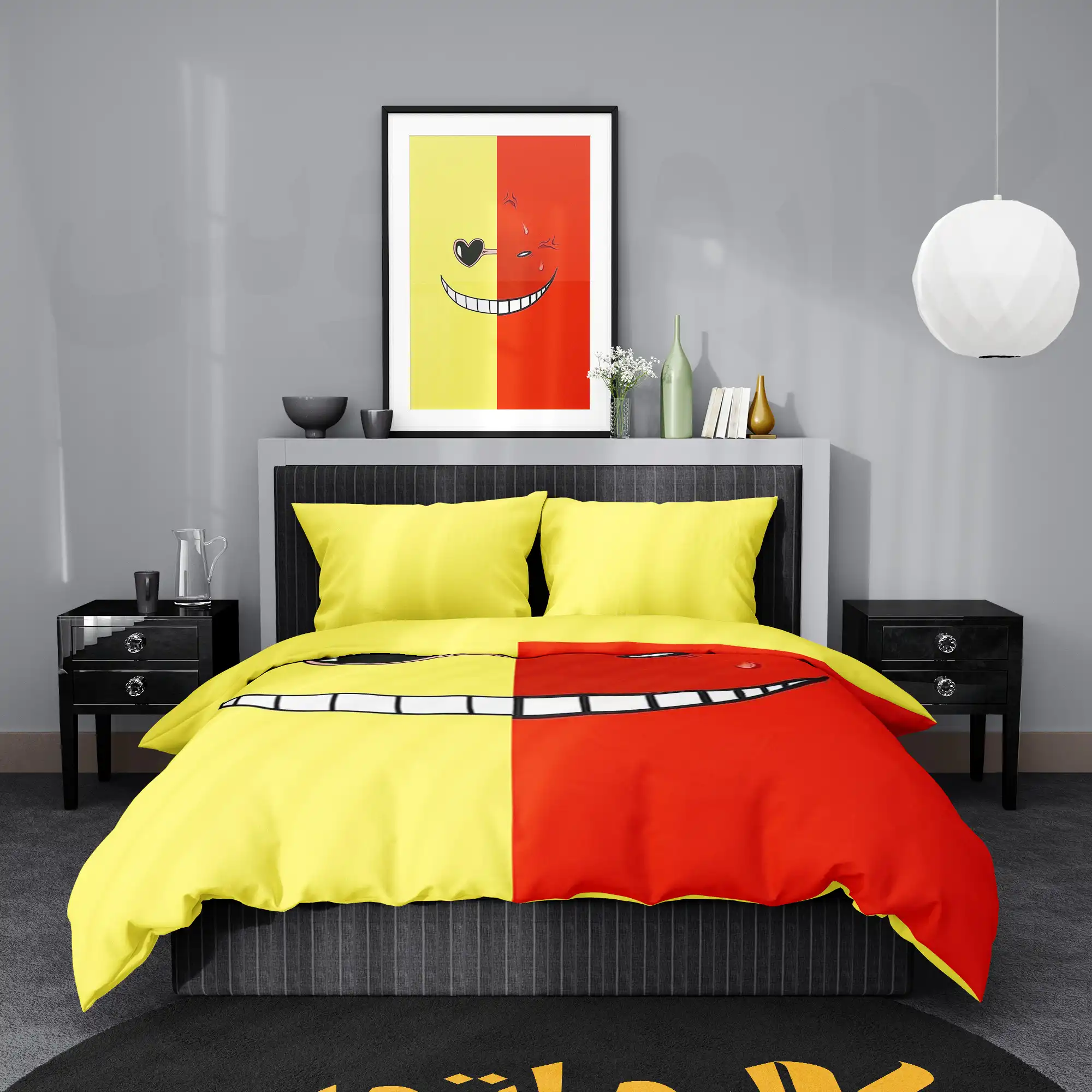 روتختی طرح کلاس آدم کشی Assassination Classroom کد 7 5,900,000 تومان &Ndash; کارماتوس روتختی یک و دو نفره طرح Assassination Classroom - کارماتوس