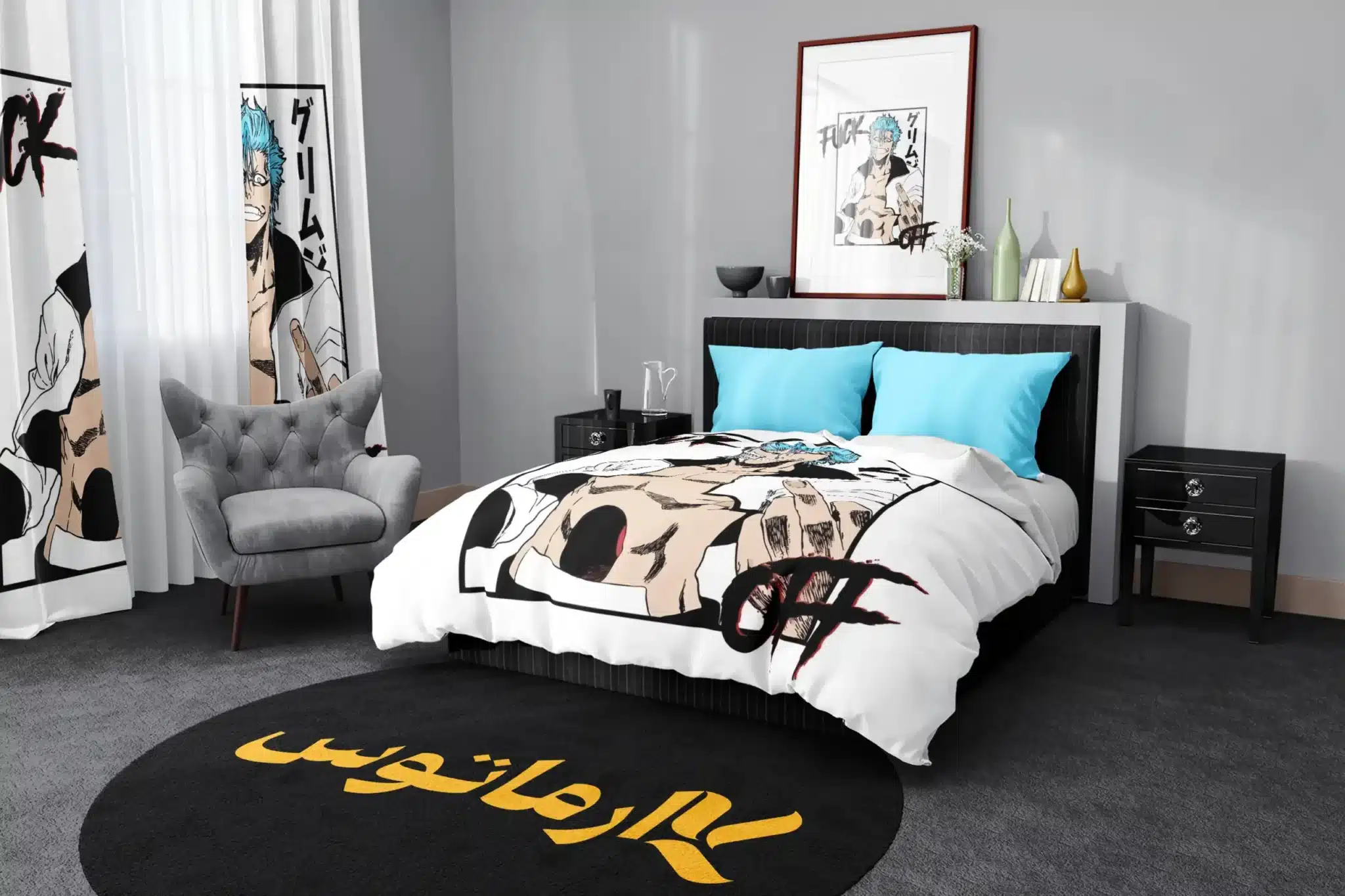 روتختی طرح بلیچ Bleach کد 6 5,900,000 تومان &Ndash; کارماتوس روتختی طرح بلو لاک Blue Lock یک و دو نفره کارماتوس