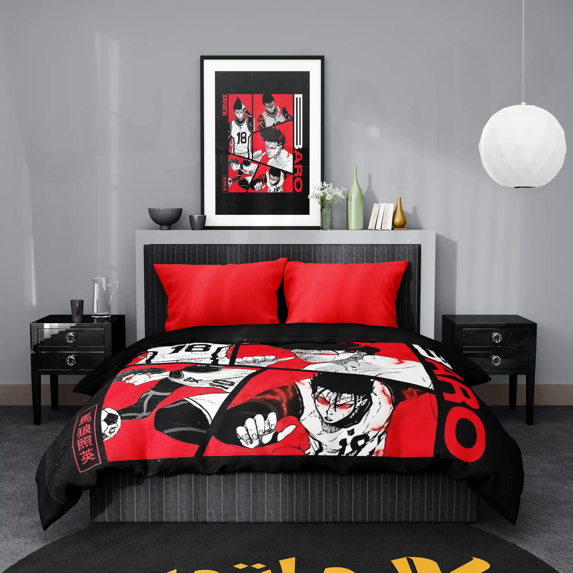 روتختی طرح بلو لاک Blue Lock کد 1 5,900,000 تومان &Ndash; کارماتوس روتختی طرح بلو لاک Blue Lock یک و دو نفره کارماتوس