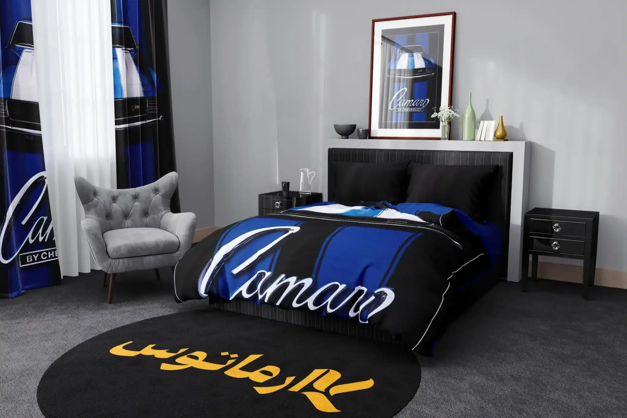 روتختی طرح شورلت Chevrolet کد 3 5,900,000 تومان &Ndash; کارماتوس روتختی طرح شورلت Chevrolet یک و دو نفره کارماتوس