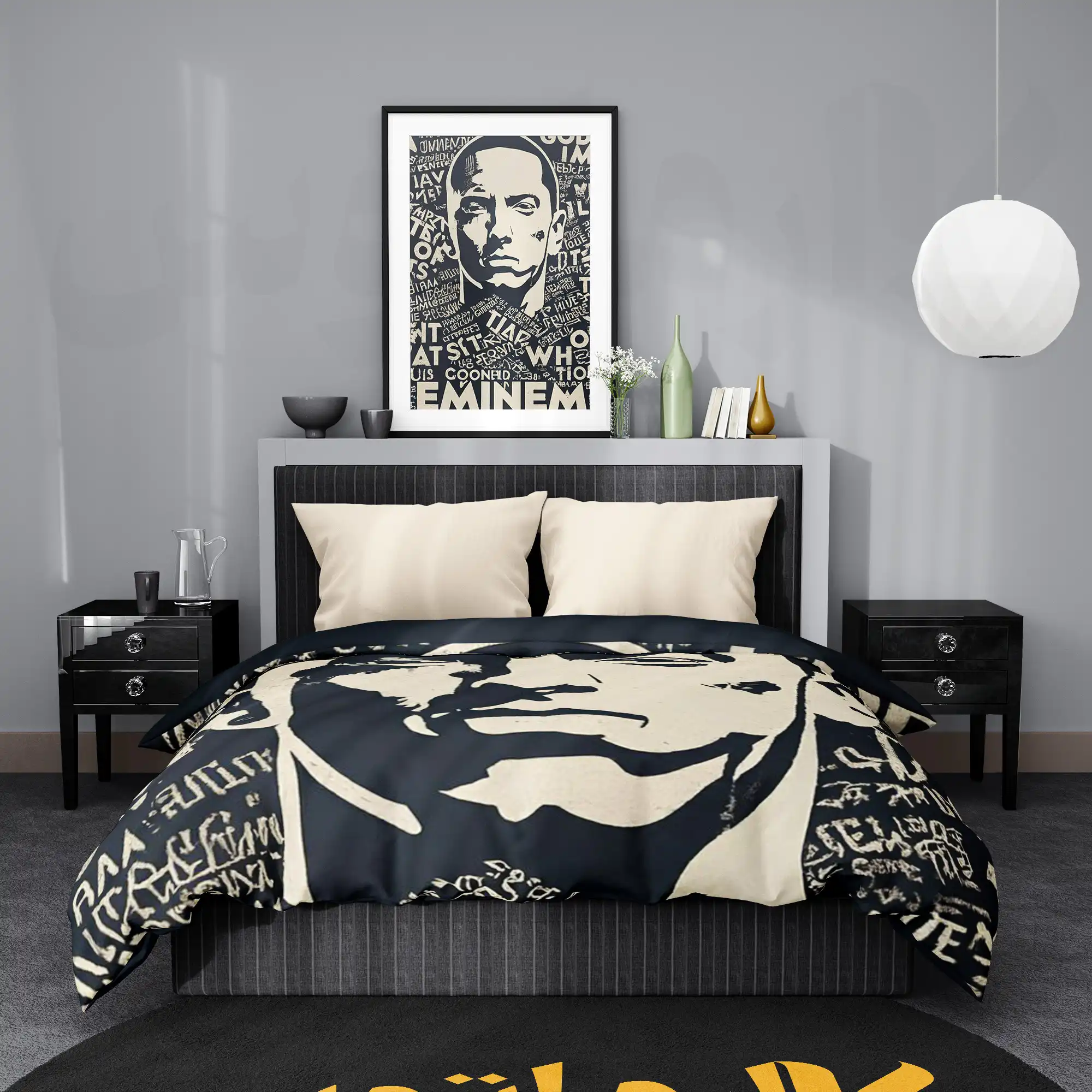 روتختی طرح امینم Eminem کد 4 5,900,000 تومان &Ndash; کارماتوس روتختی طرح امینم Eminem یک و دو نفره کارماتوس