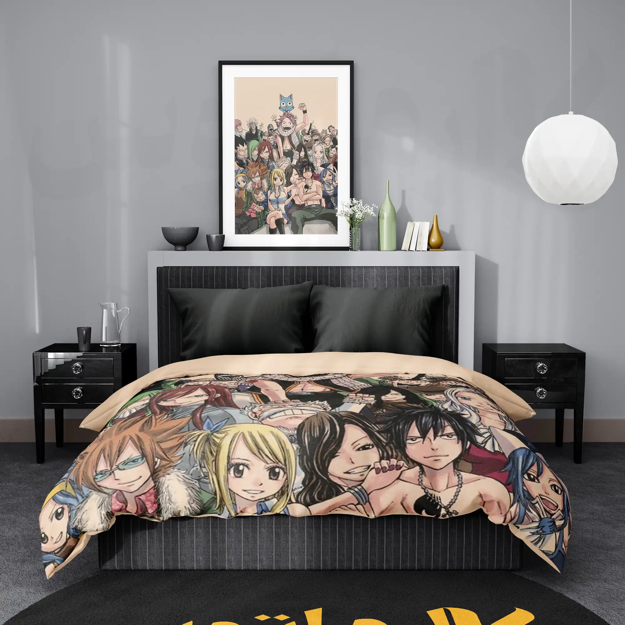 روتختی طرح فری تیل Fairy Tail کد 2 5,900,000 تومان &Ndash; کارماتوس روتختی طرح فری تیل Fairy Tail یک و دو نفره کارماتوس