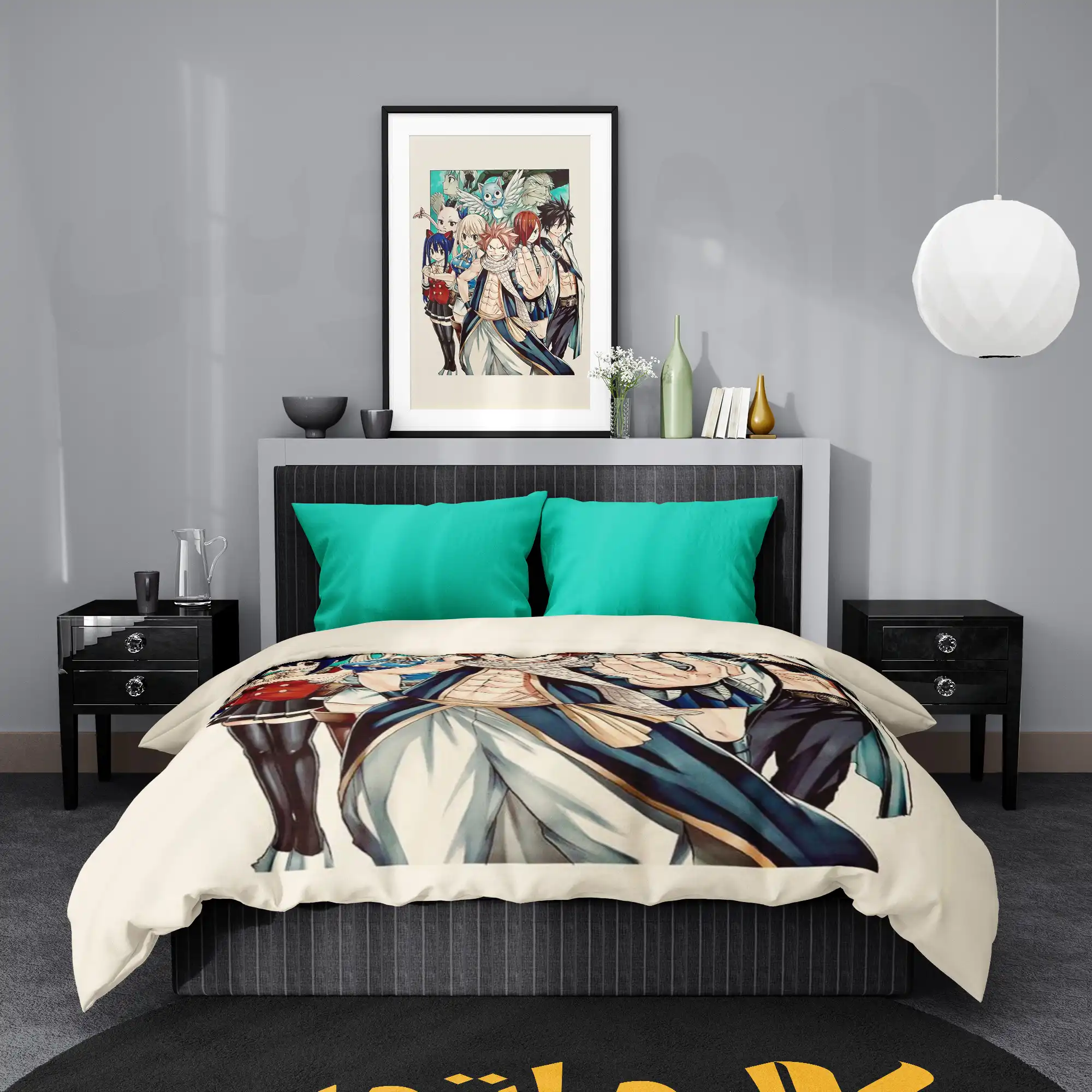 روتختی طرح فری تیل Fairy Tail کد 3 5,900,000 تومان &Ndash; کارماتوس روتختی طرح فری تیل Fairy Tail یک و دو نفره کارماتوس