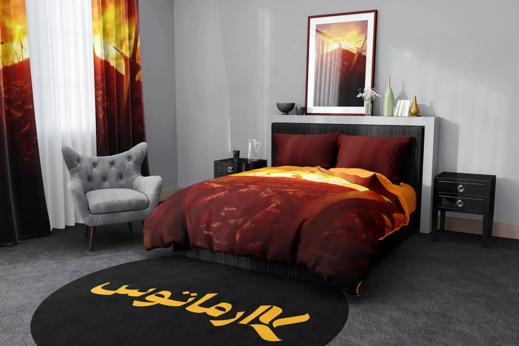 روتختی طرح سرنوشت Fate کد 7 5,900,000 تومان &Ndash; کارماتوس روتختی طرح سرنوشت Fate یک و دو نفره کارماتوس