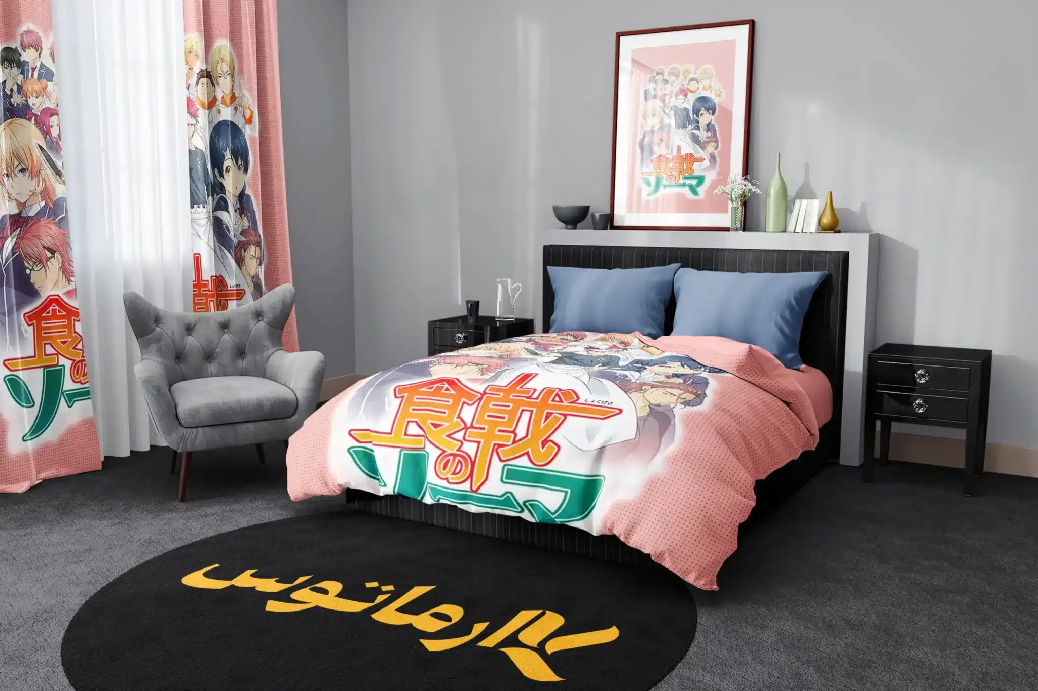 روتختی طرح جنگ غذاها Food Wars کد 2 5,900,000 تومان &Ndash; کارماتوس روتختی طرح جنگ غذاها Food Wars یک و دو نفره کارماتوس