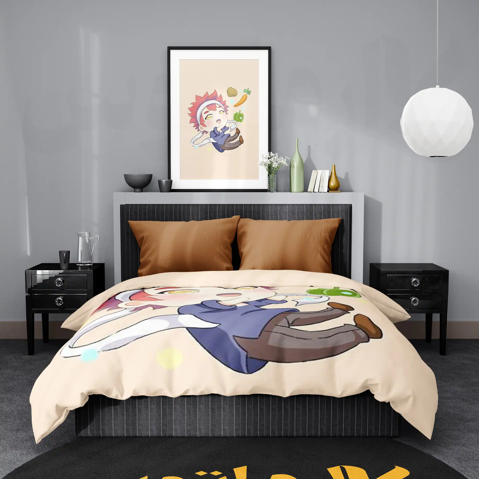 روتختی طرح جنگ غذاها Food Wars کد 8 5,900,000 تومان &Ndash; کارماتوس روتختی طرح جنگ غذاها Food Wars یک و دو نفره کارماتوس