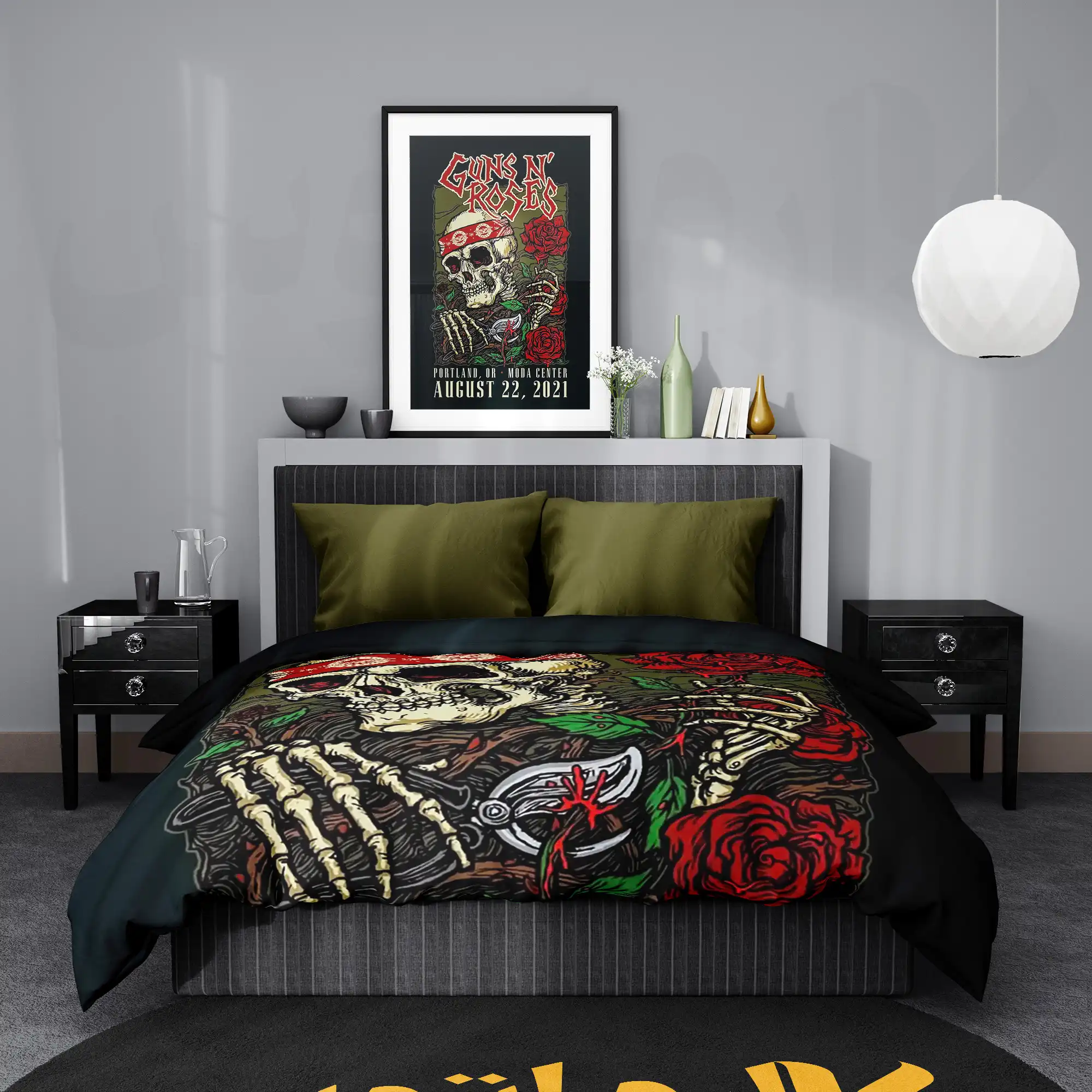 روتختی طرح گانز ان روزز Guns N' Roses کد 3 5,900,000 تومان &Ndash; کارماتوس روتختی طرح گانز ان روزز Guns N' Roses یک و دو نفره کارماتوس