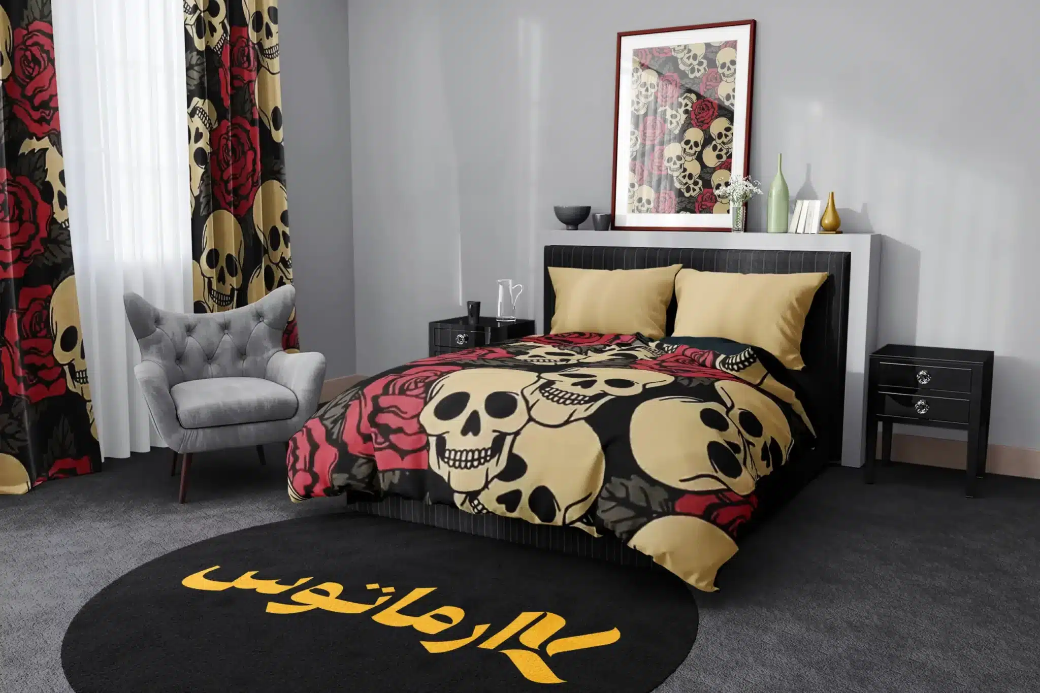 روتختی طرح گانز ان روزز Guns N' Roses کد 5 5,900,000 تومان &Ndash; کارماتوس روتختی طرح گانز ان روزز Guns N' Roses یک و دو نفره کارماتوس