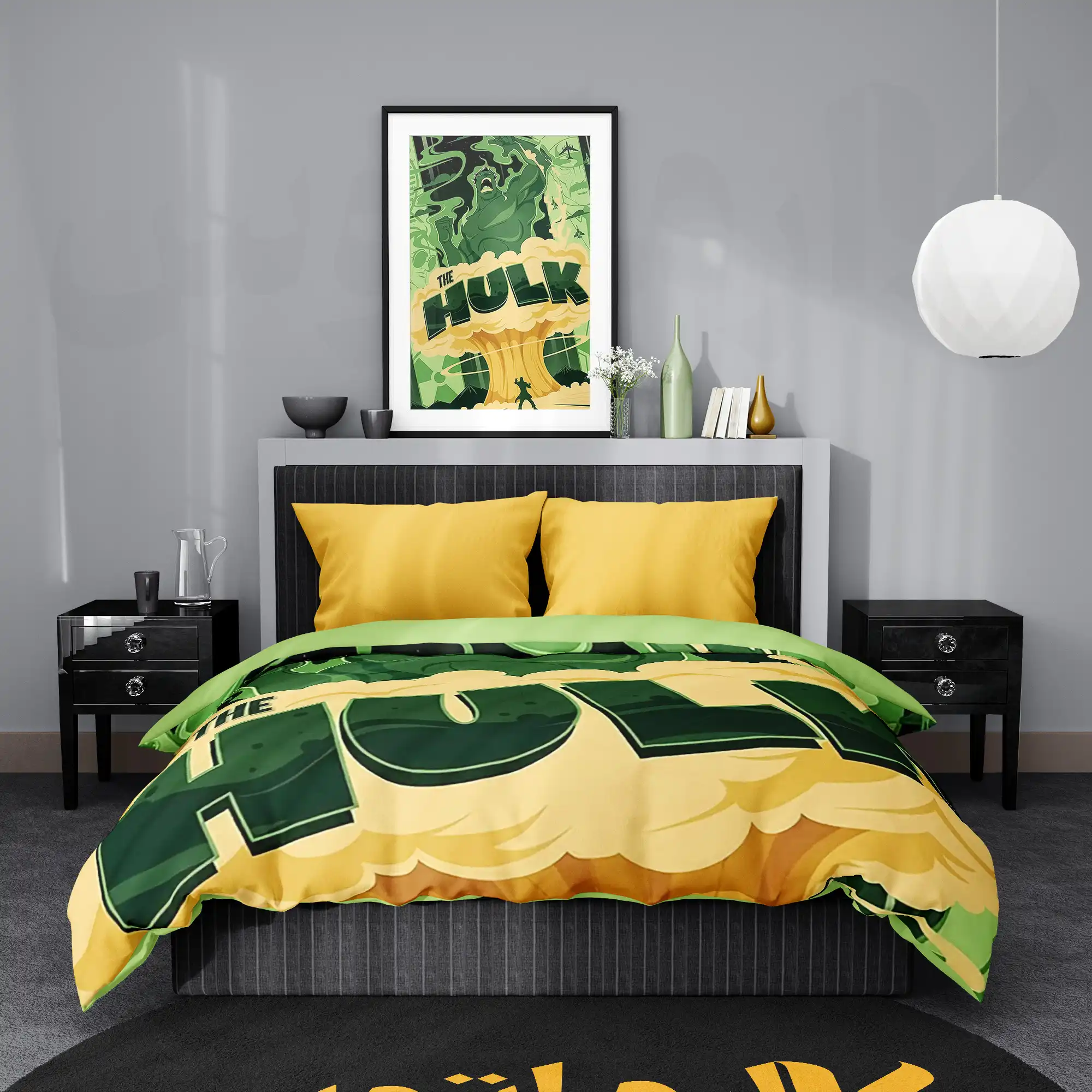 روتختی طرح هالک Hulk کد 4 5,900,000 تومان &Ndash; کارماتوس روتختی طرح هالک Hulk یک و دو نفره کارماتوس