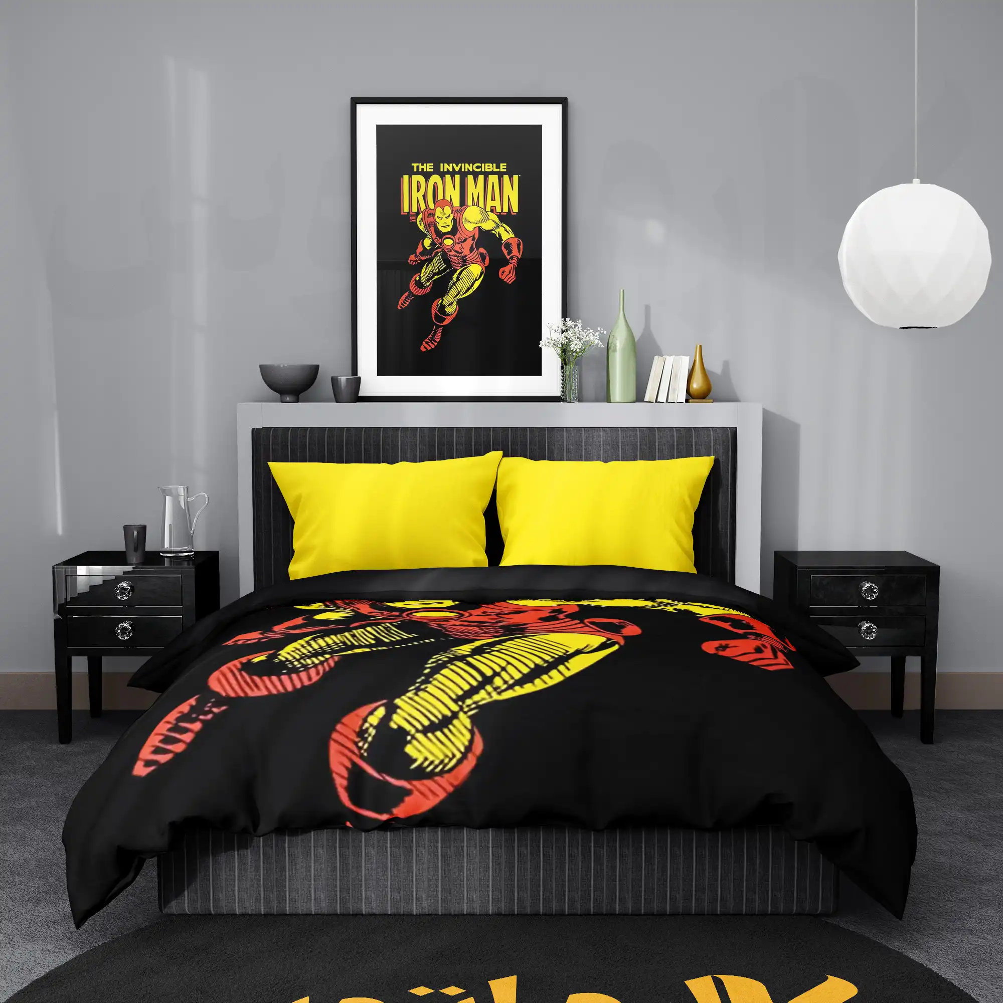 روتختی طرح آیرون من Iron Man کد 5 5,900,000 تومان &Ndash; کارماتوس روتختی طرح آیرون من Iron Man یک و دو نفره کارماتوس