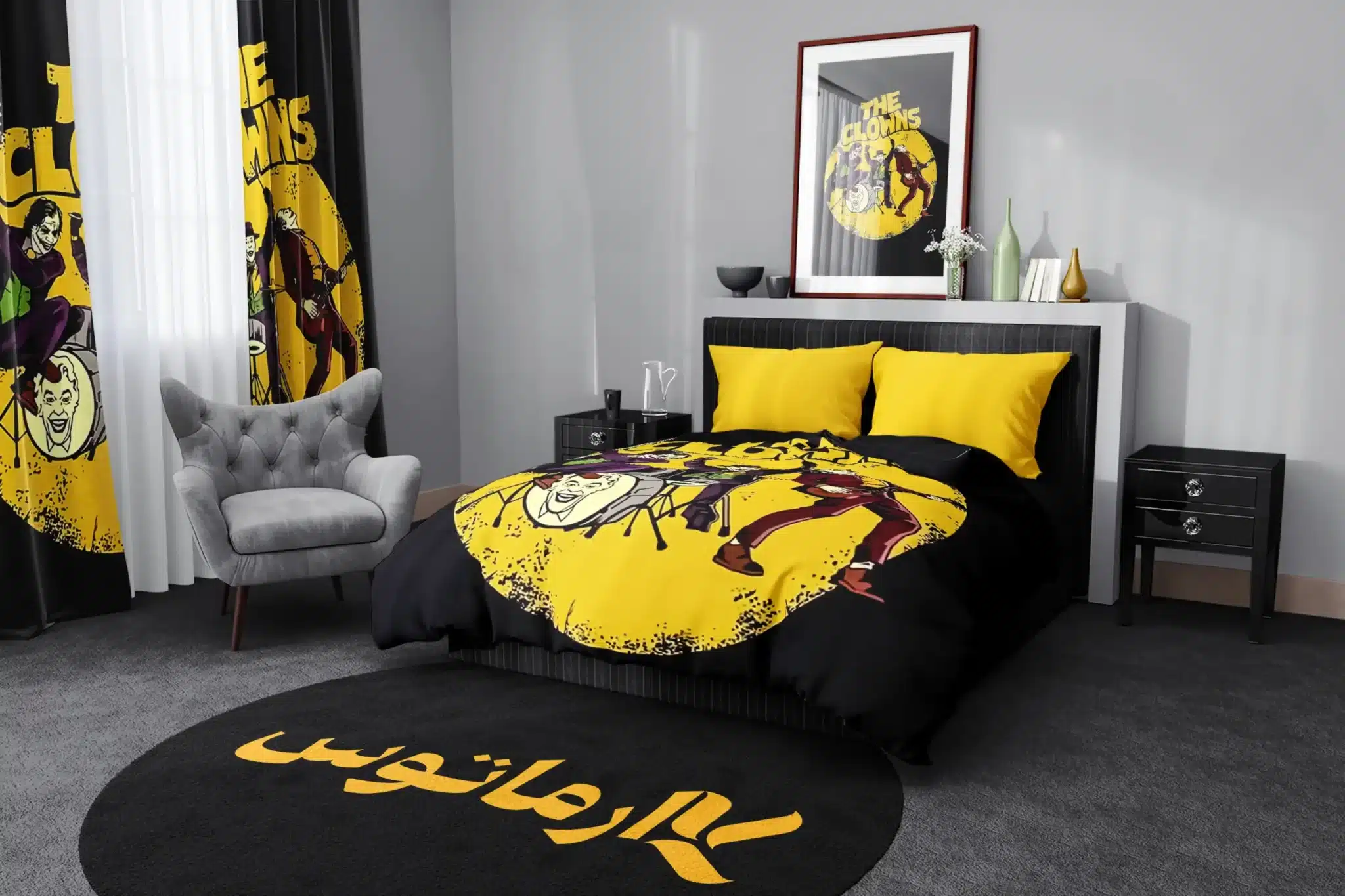 روتختی طرح جوکر Joker کد 1 5,900,000 تومان &Ndash; کارماتوس روتختی طرح جوکر Joker یک و دو نفره کارماتوس