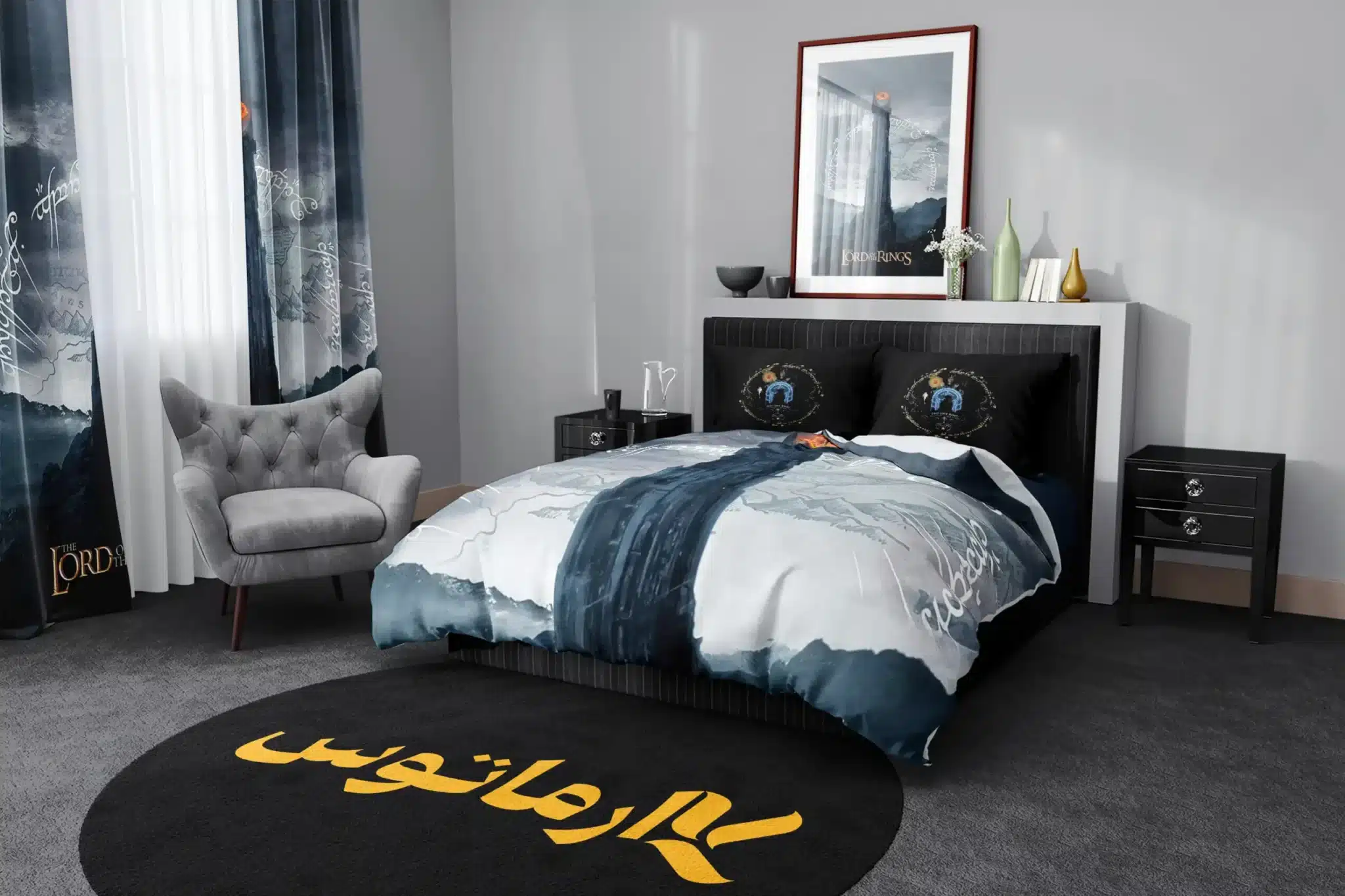 روتختی طرح ارباب حلقه ها The Lord Of The Rings کد 3 5,900,000 تومان &Ndash; کارماتوس روتختی طرح ارباب حلقه ها The Lord Of The Rings یک و دو نفره کارماتوس