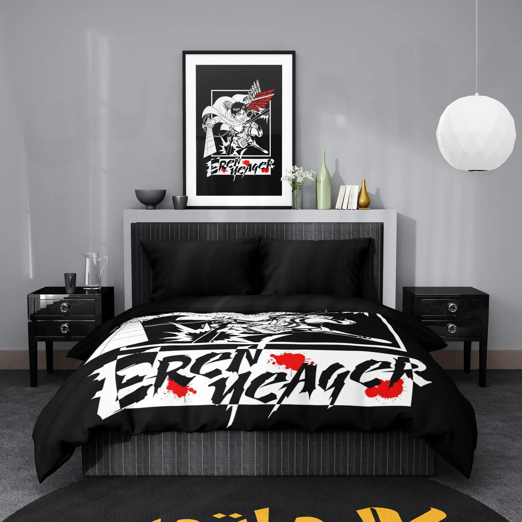 روتختی طرح اتک آن تایتان Attack On Titan کد 6 5,900,000 تومان &Ndash; کارماتوس روتختی طرح اتک آن تایتان Attack On Titan یک و دو نفره کارماتوس