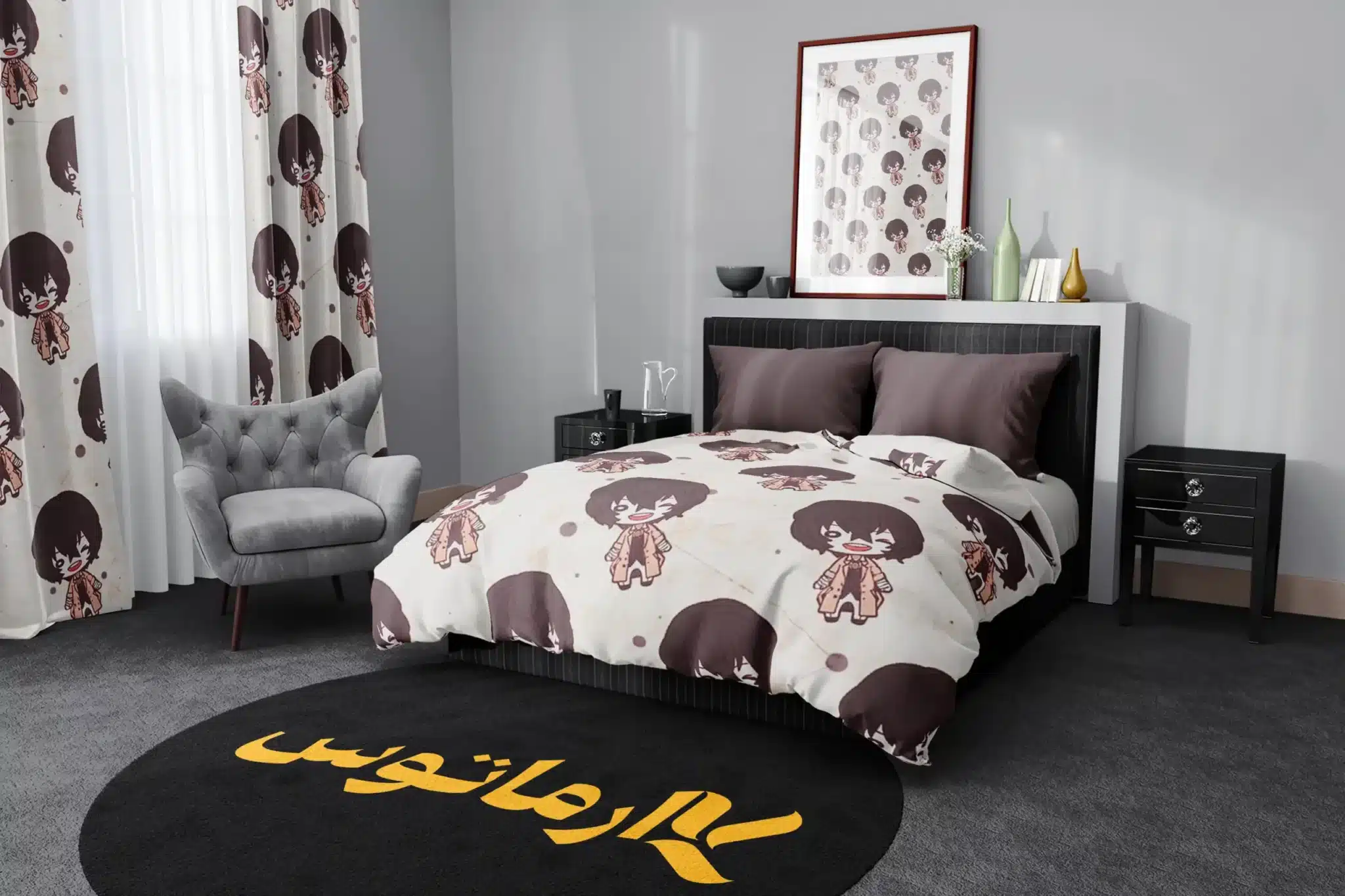 روتختی طرح سگ های ولگرد بانگو Bungou Stray Dogs کد 1 5,900,000 تومان &Ndash; کارماتوس روتختی طرح سگ های ولگرد بانگو Bungou Stray Dogs یک و دو نفره کارماتوس