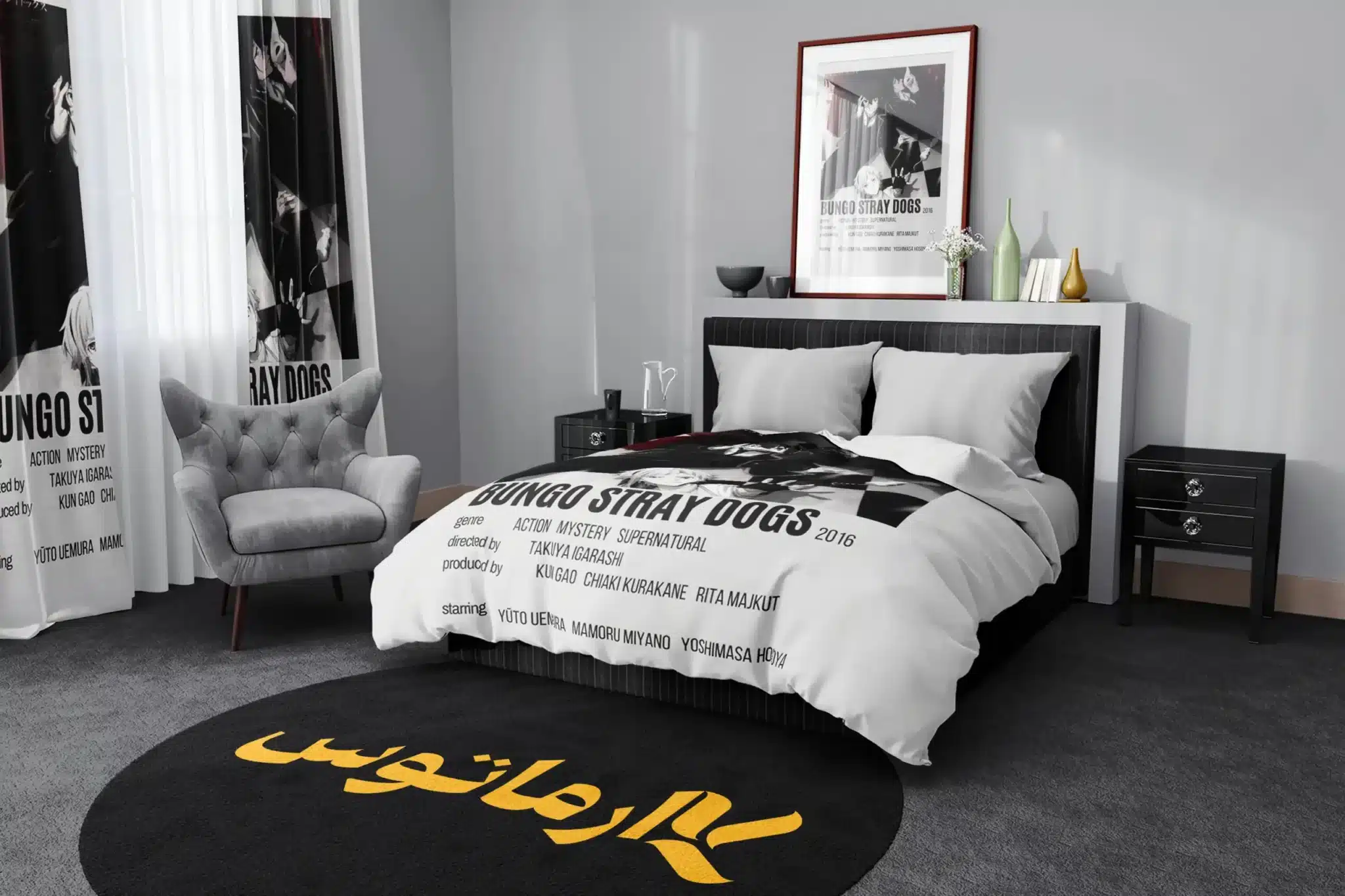 روتختی طرح سگ های ولگرد بانگو Bungou Stray Dogs کد 5 5,900,000 تومان &Ndash; کارماتوس روتختی طرح سگ های ولگرد بانگو Bungou Stray Dogs یک و دو نفره کارماتوس